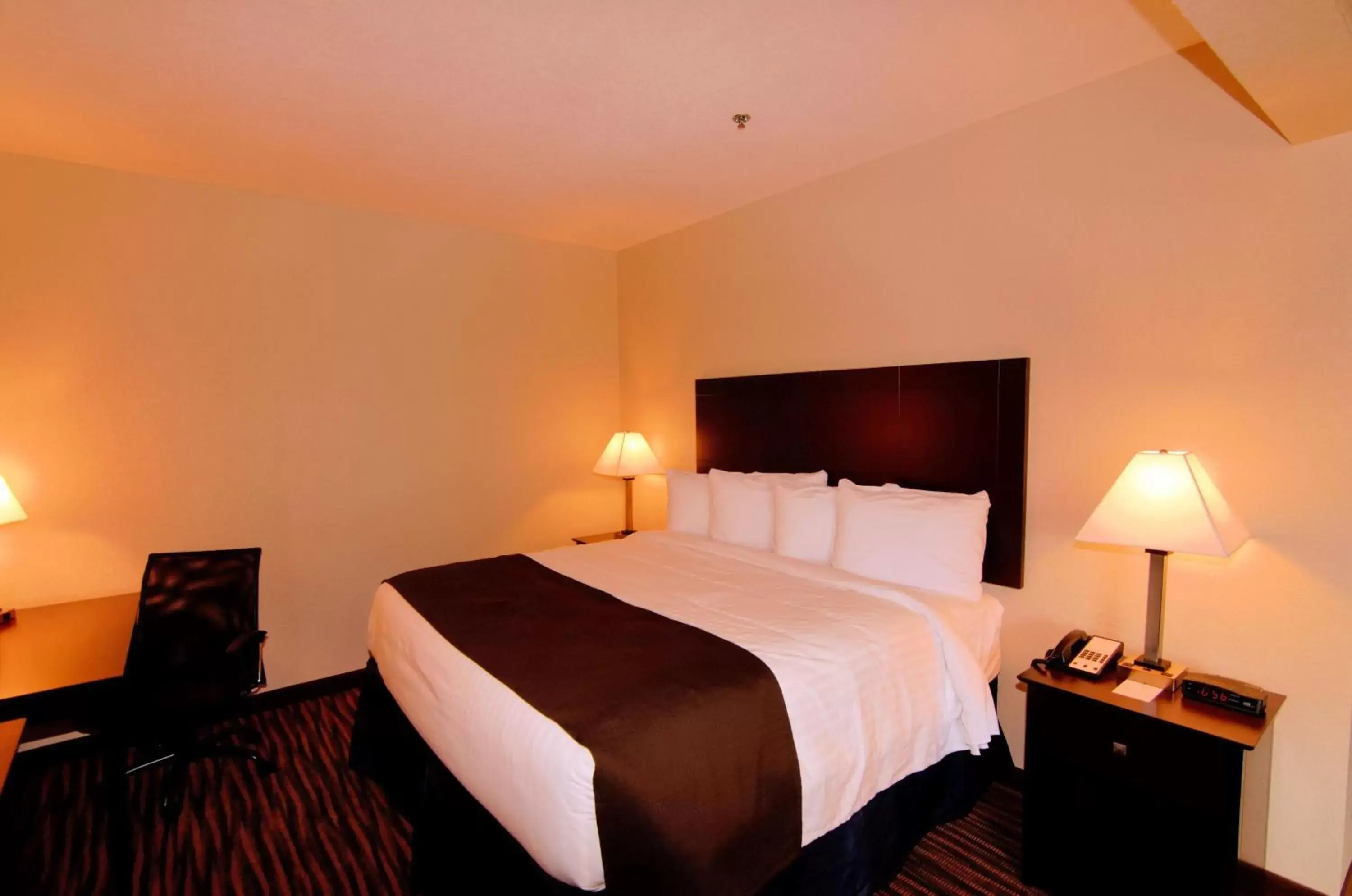 Bed in Cobblestone Inn & Suites - Denison | Oak Ridge