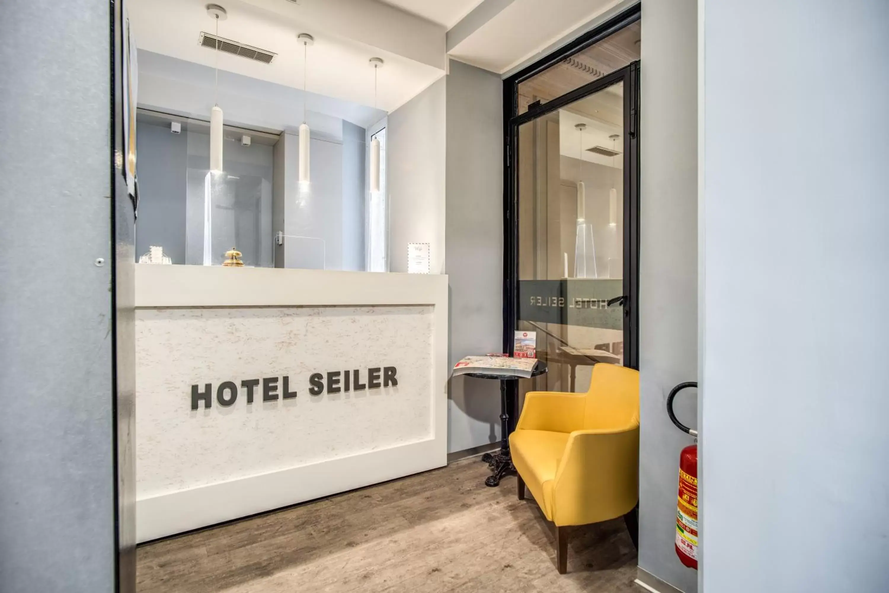 Lobby or reception in Hotel Seiler