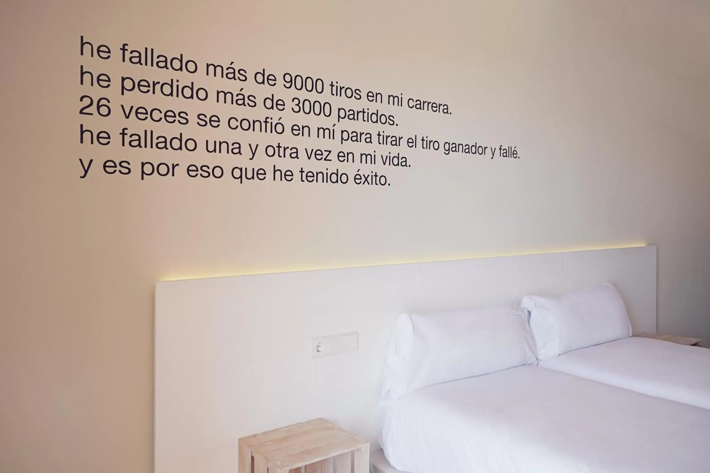 Bed in Dynamic Hotels Caldetes Barcelona