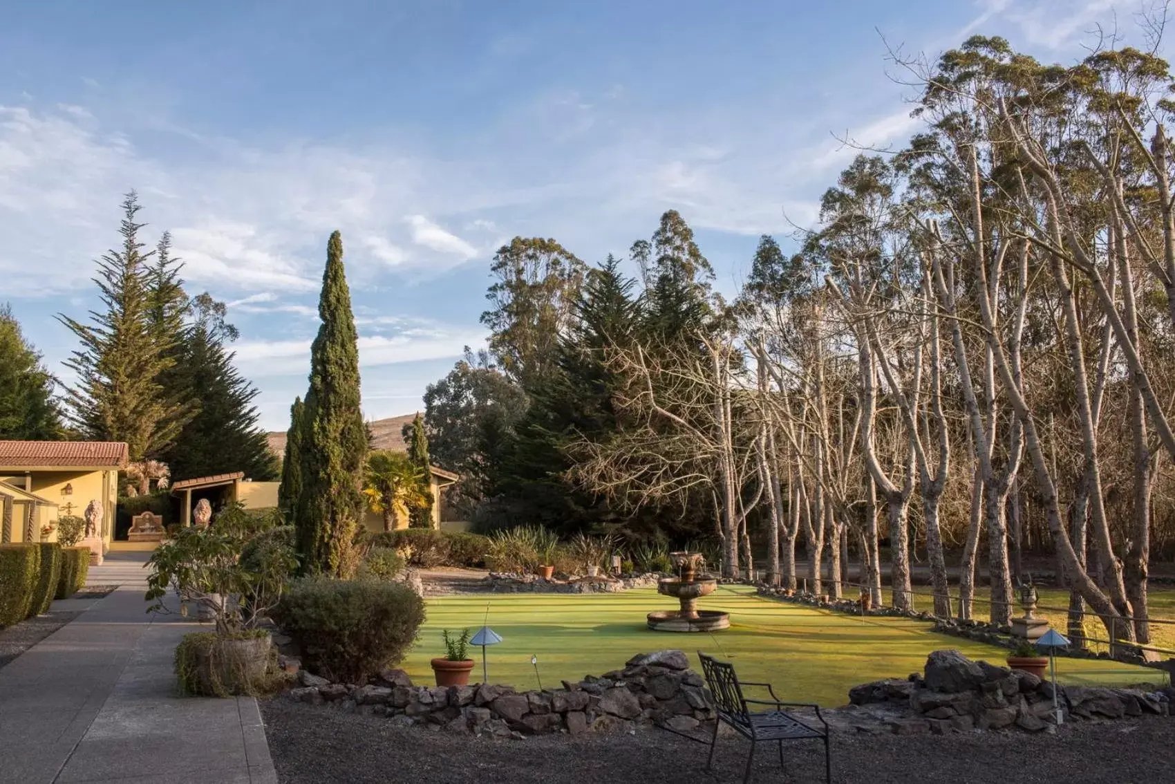 Natural landscape in Sonoma Coast Villa