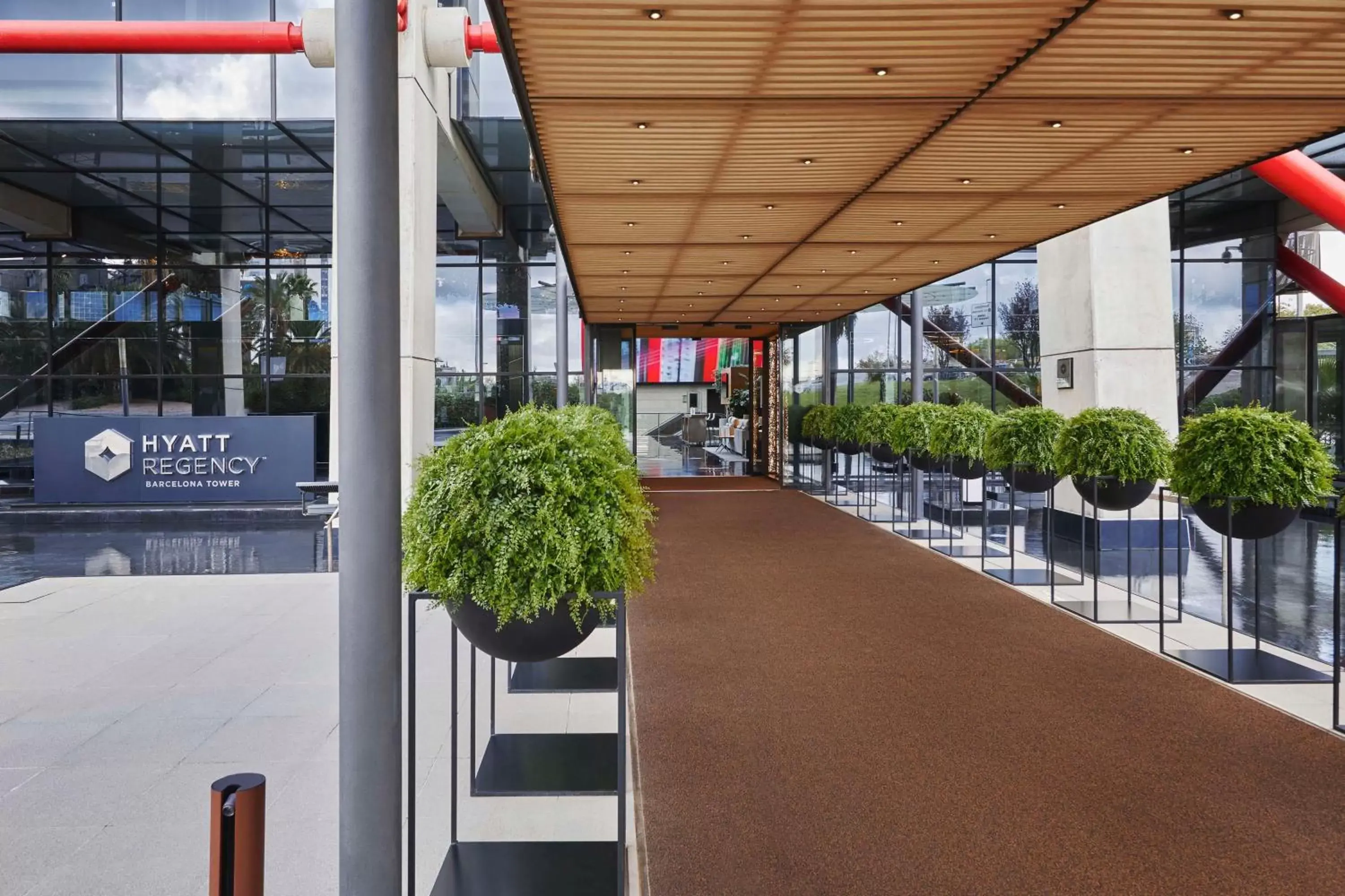 Property building in Hyatt Regency Barcelona Tower Property building in Hyatt Regency Barcelona Tower