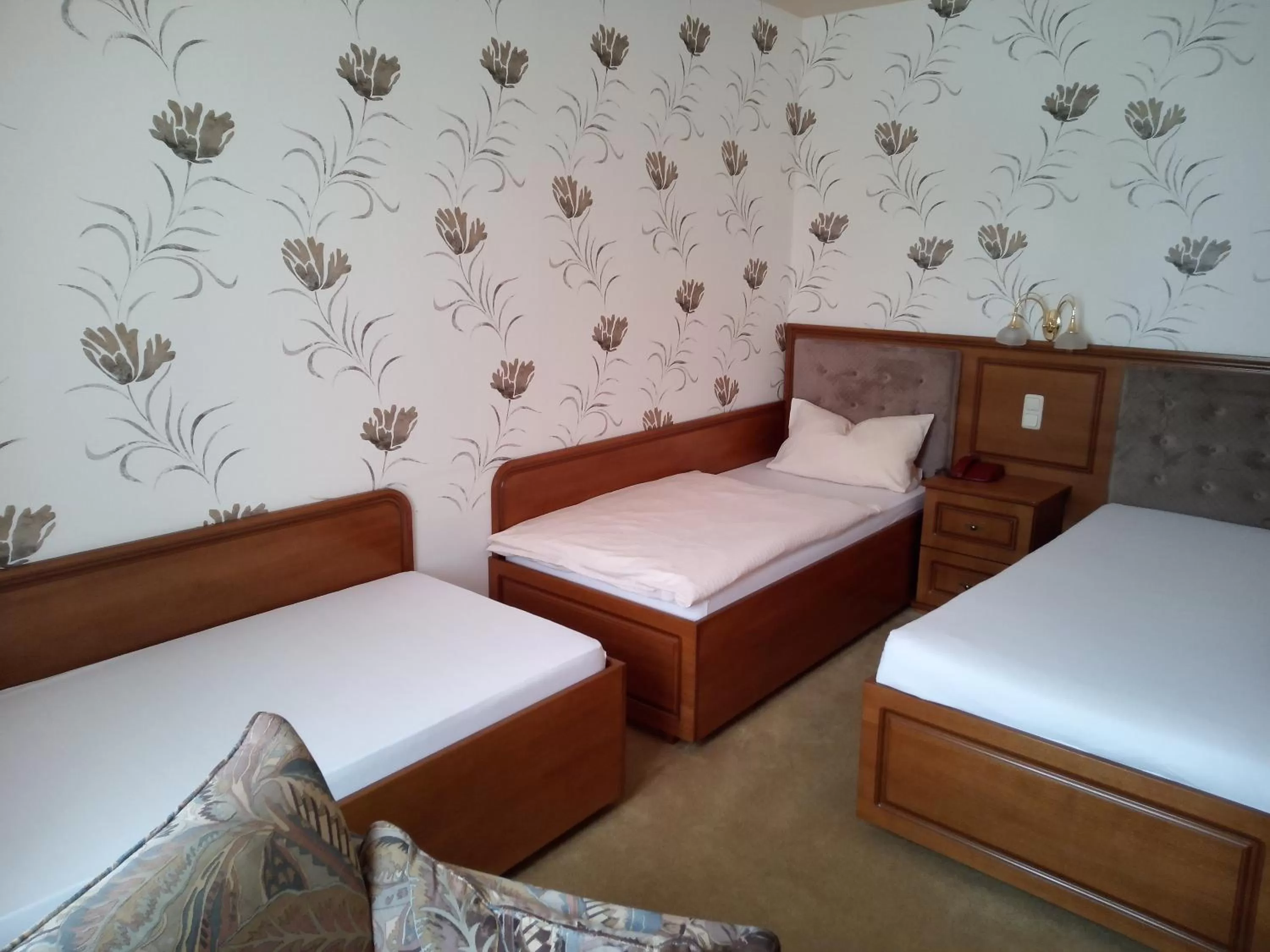 Bed in Hotel Stadt Lügde