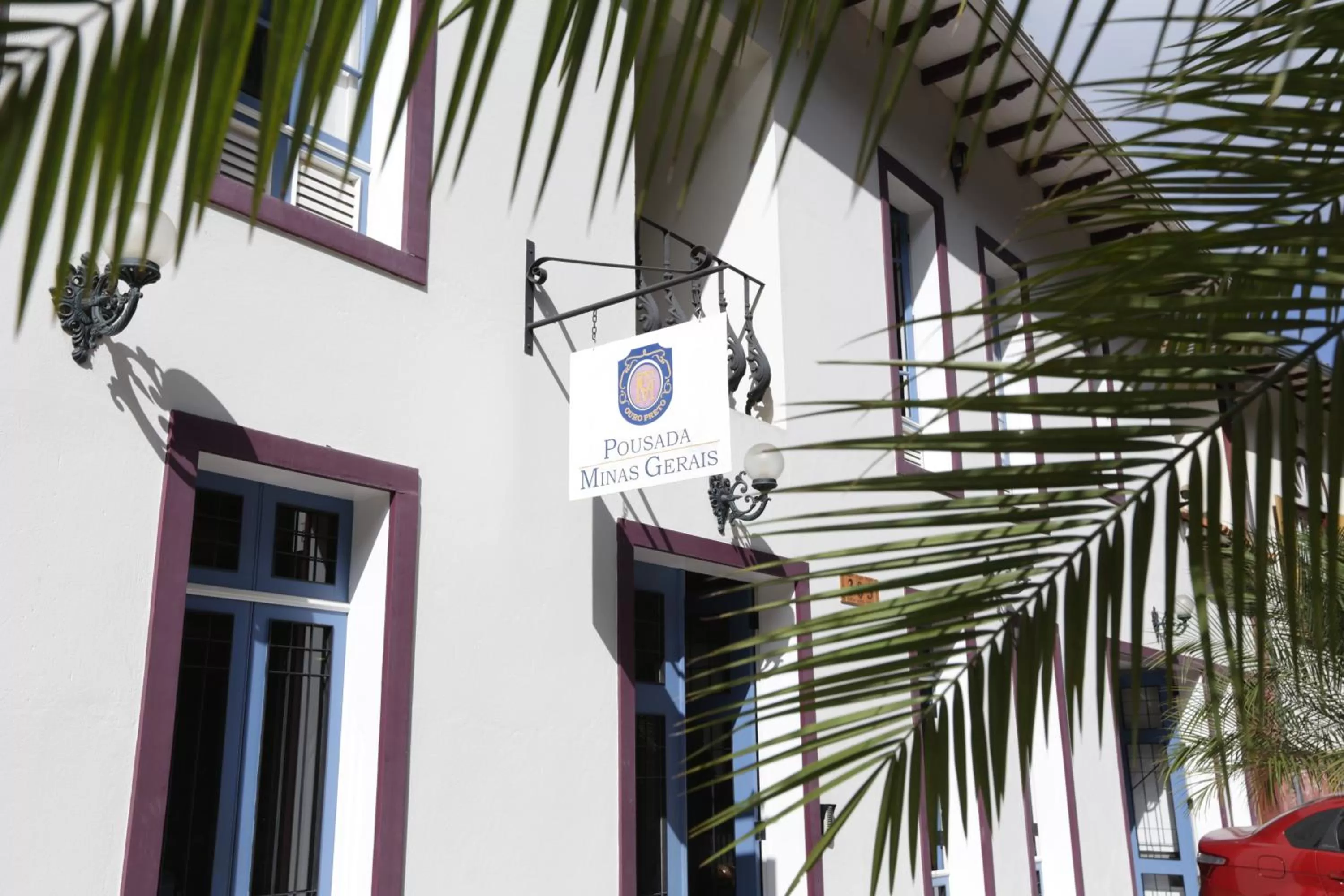 Facade/entrance in Hotel Pousada Minas Gerais