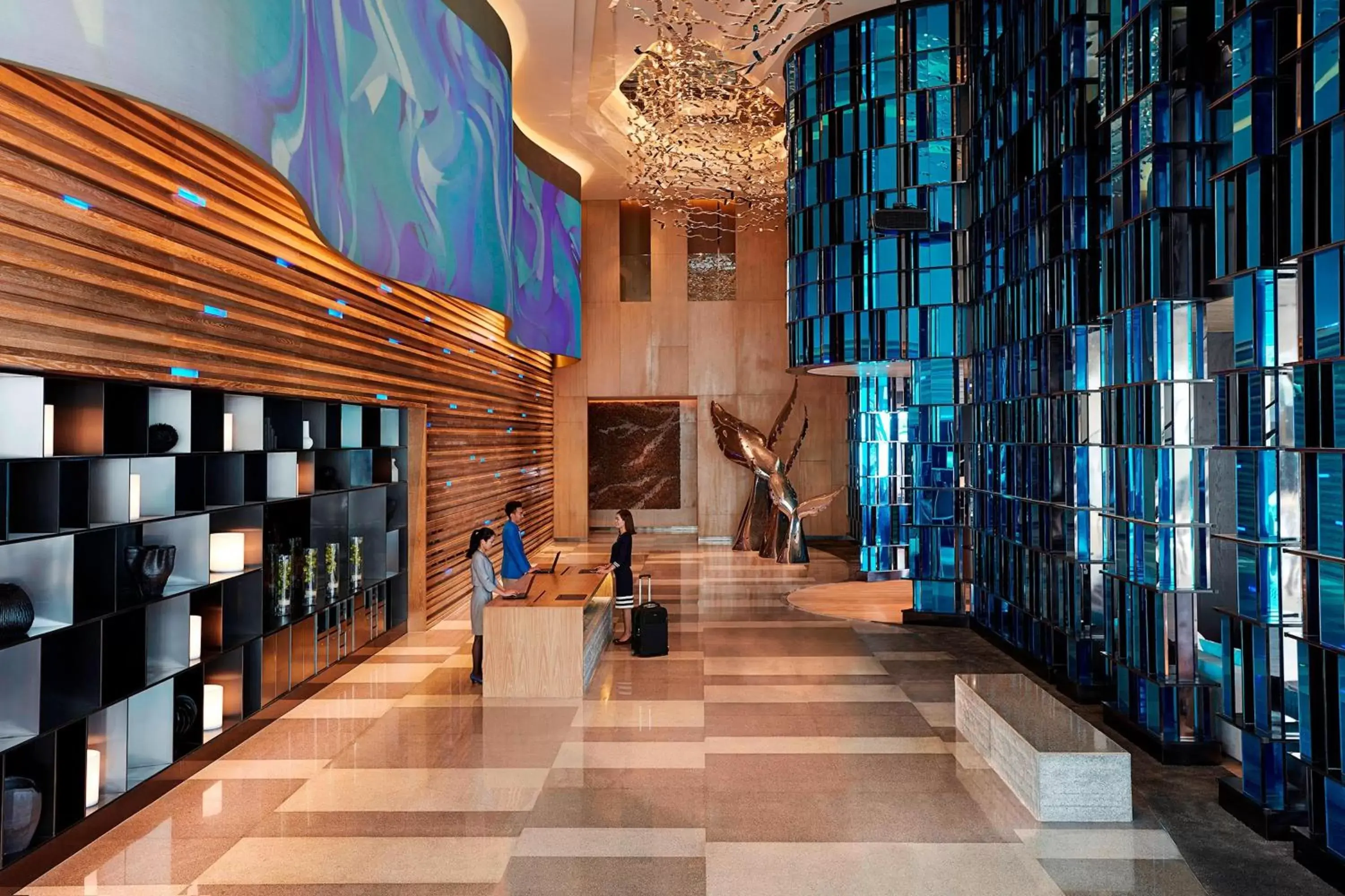 Lobby or reception in The Shanhaitian Resort Sanya, Autograph Collection