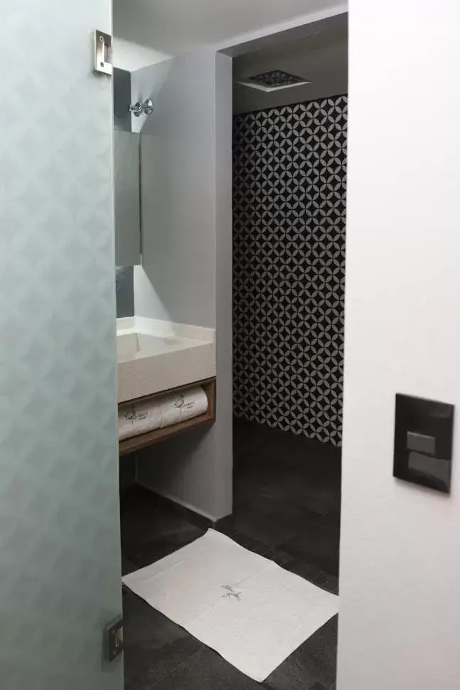 Shower, Bathroom in Hotel Flamencos