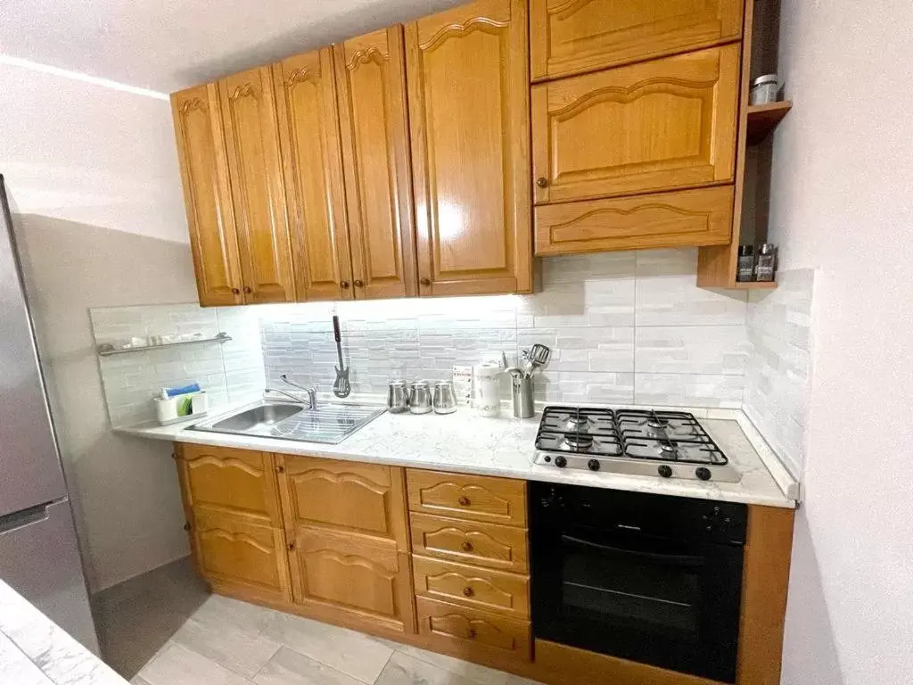 Kitchen/Kitchenette in B&B La finestra sulle Mainarde - Isernia