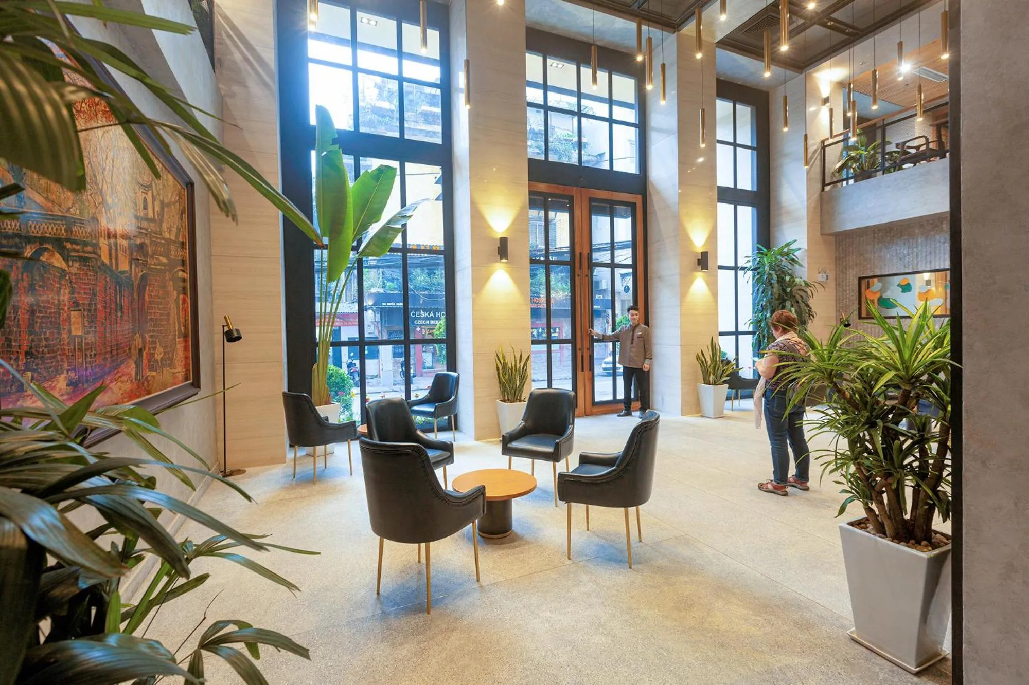 Lobby or reception in Flower Garden Hotel