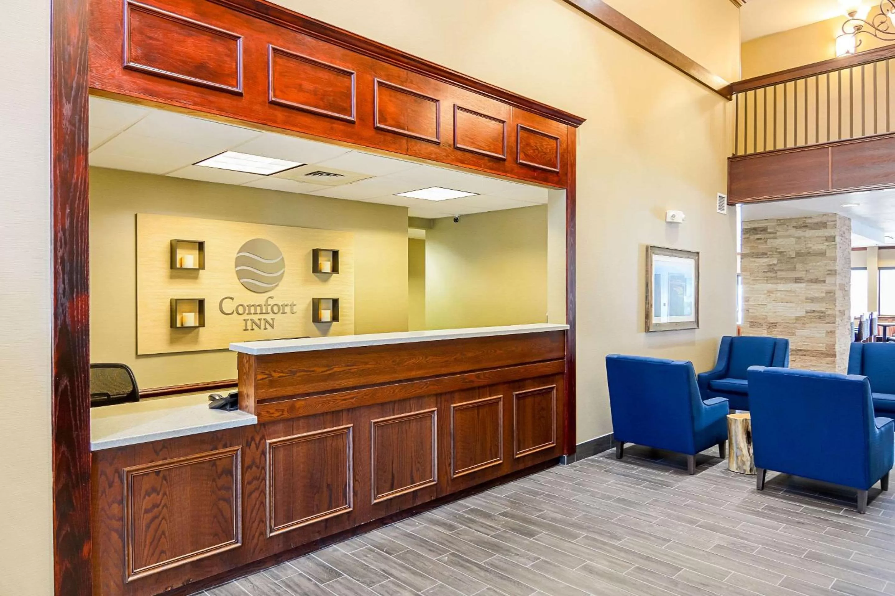 Lobby or reception in Comfort Inn Woodstock Shenandoah