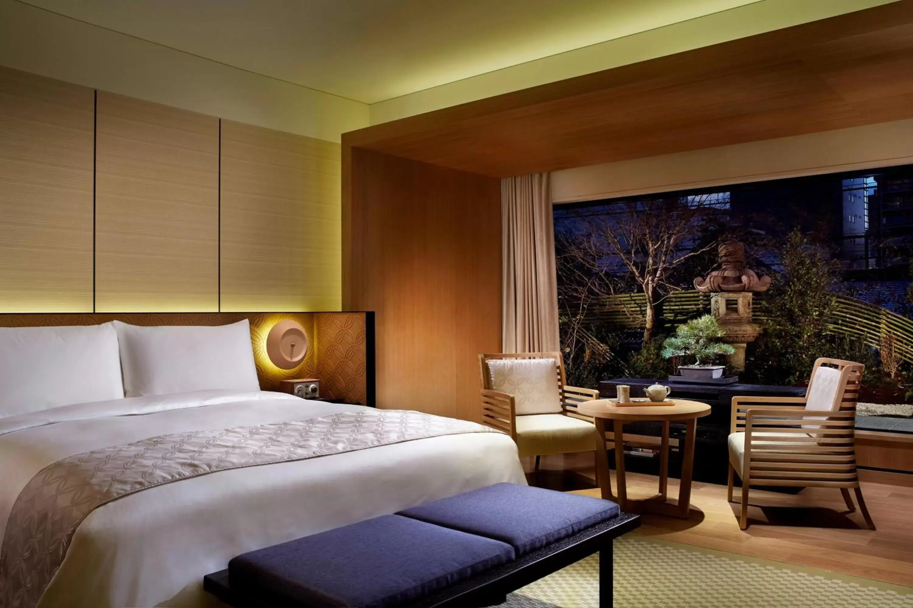 Bedroom in The Ritz-Carlton Kyoto