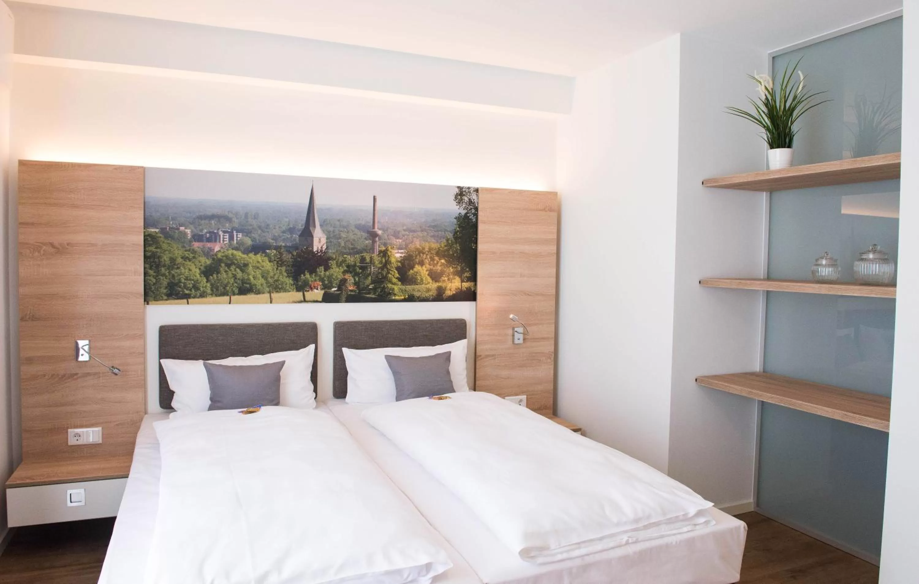 Bed in Boardinghouse am Teuto