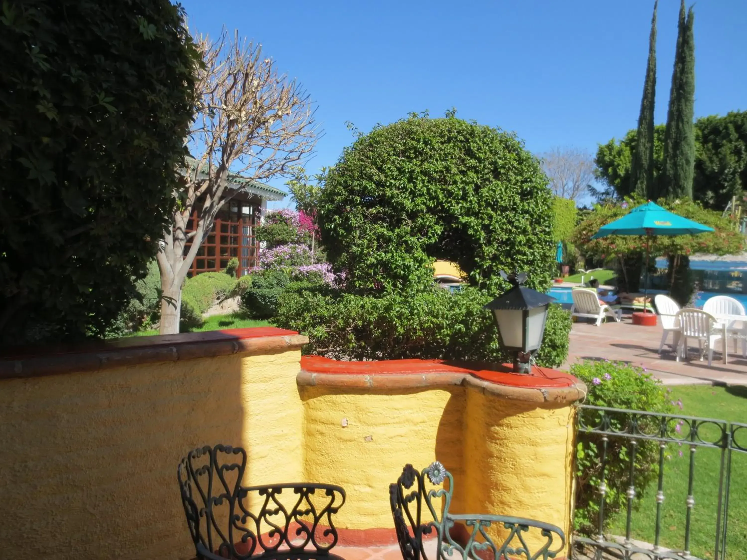 Patio in Gran Hotel Hacienda De La Noria