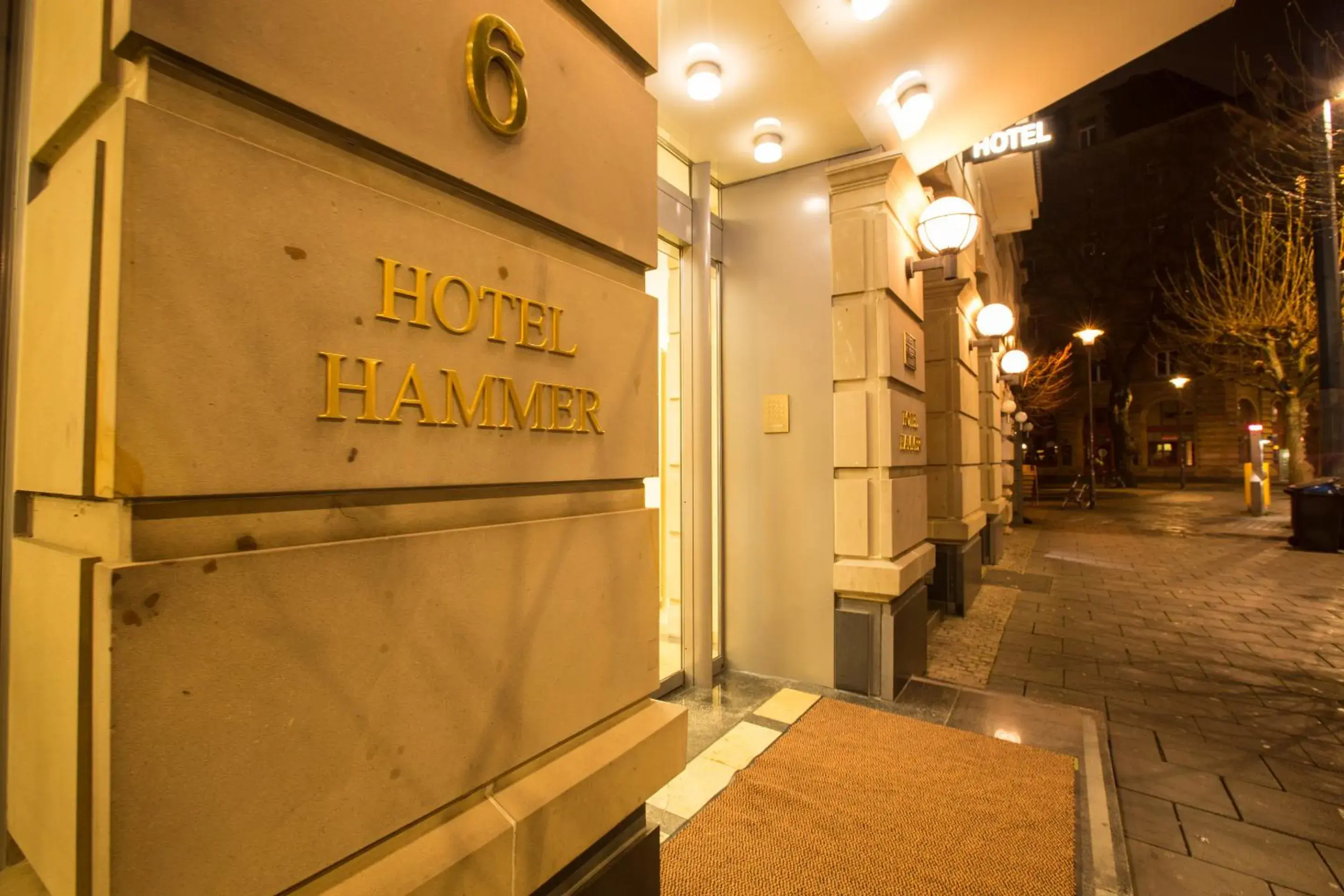 Property building in Hotel Hammer-Mainz Hauptbahnhof