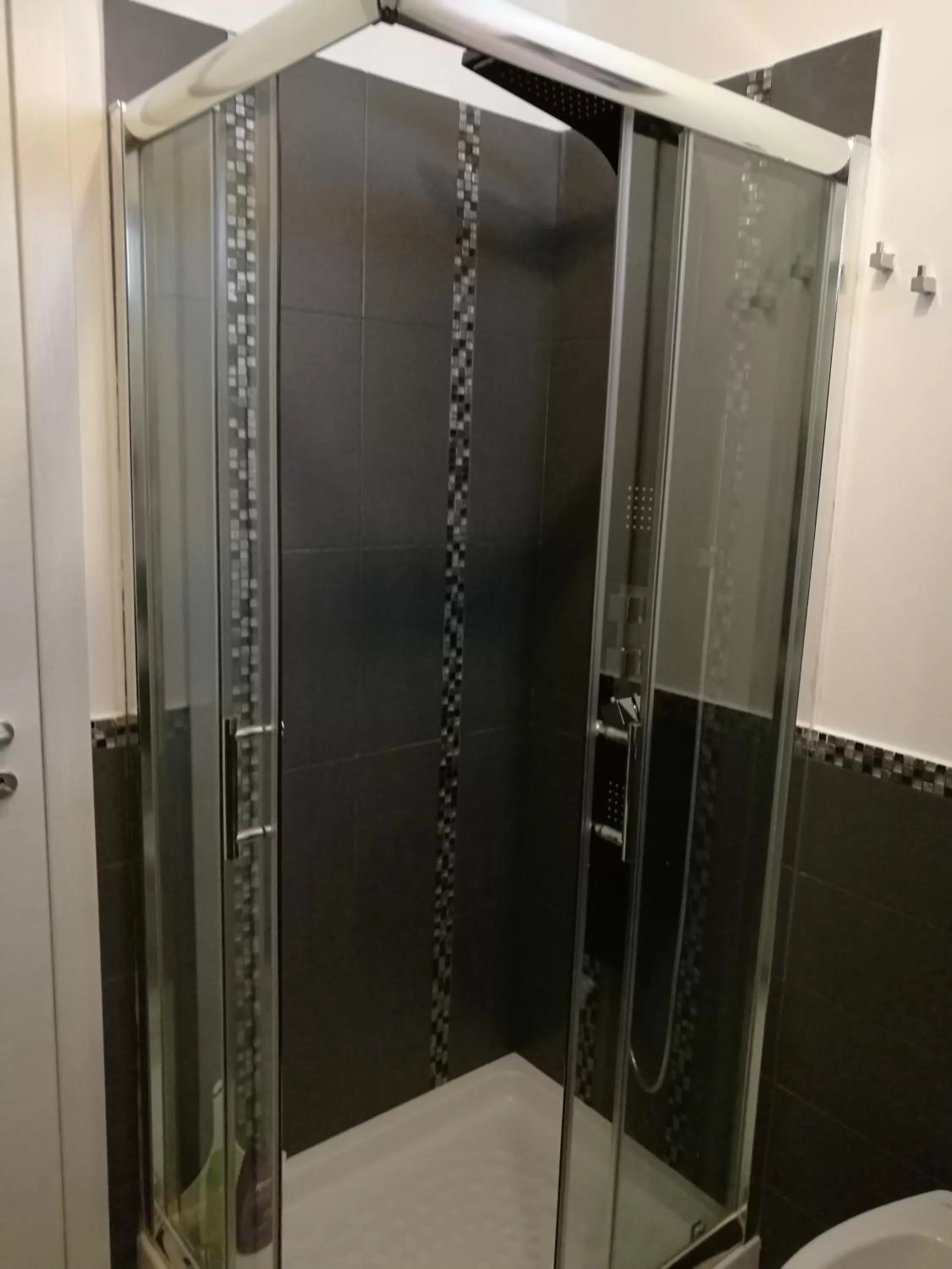 Shower in B&B A casa dell'artista