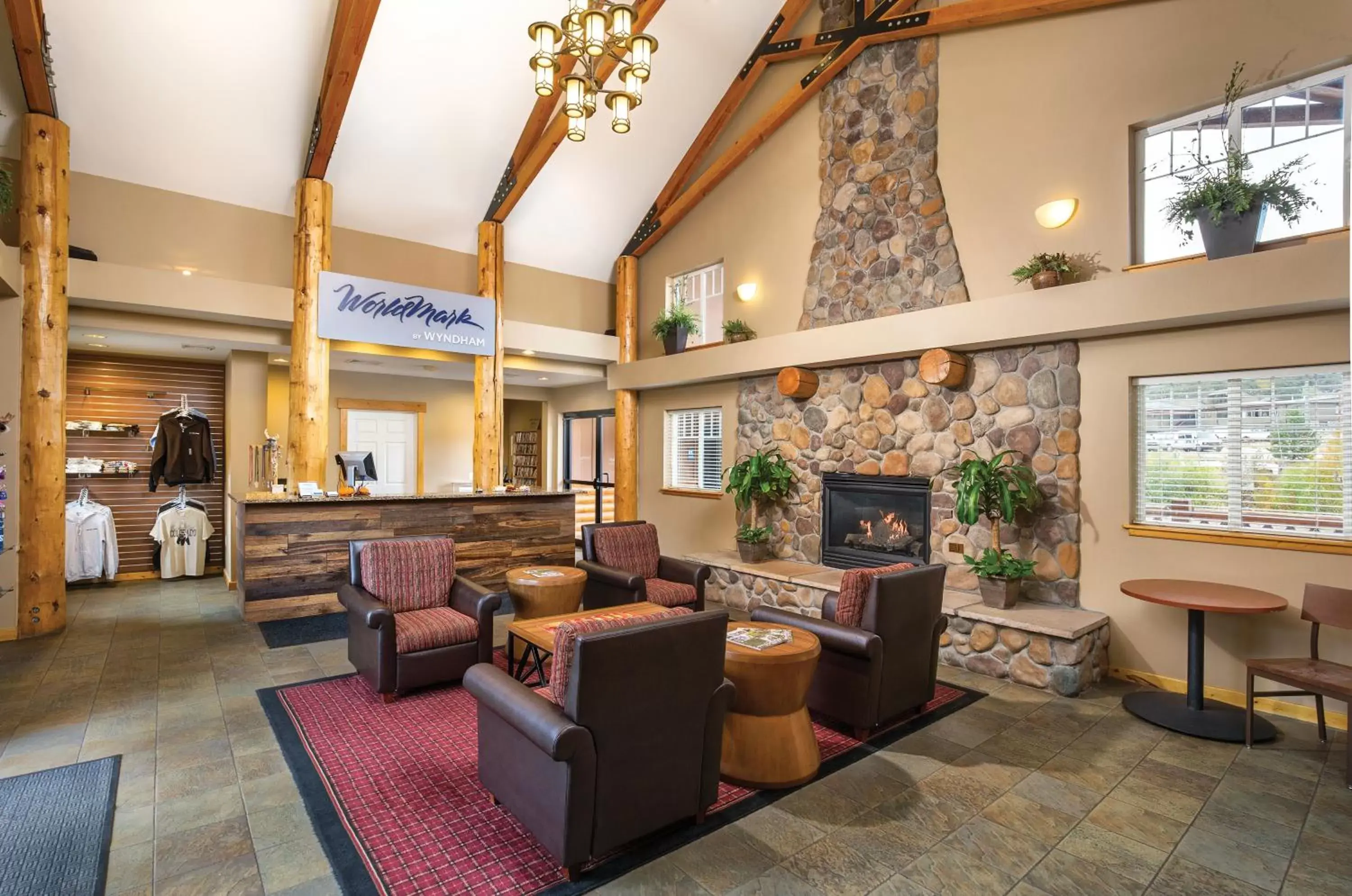 Lobby or reception in WorldMark Estes Park