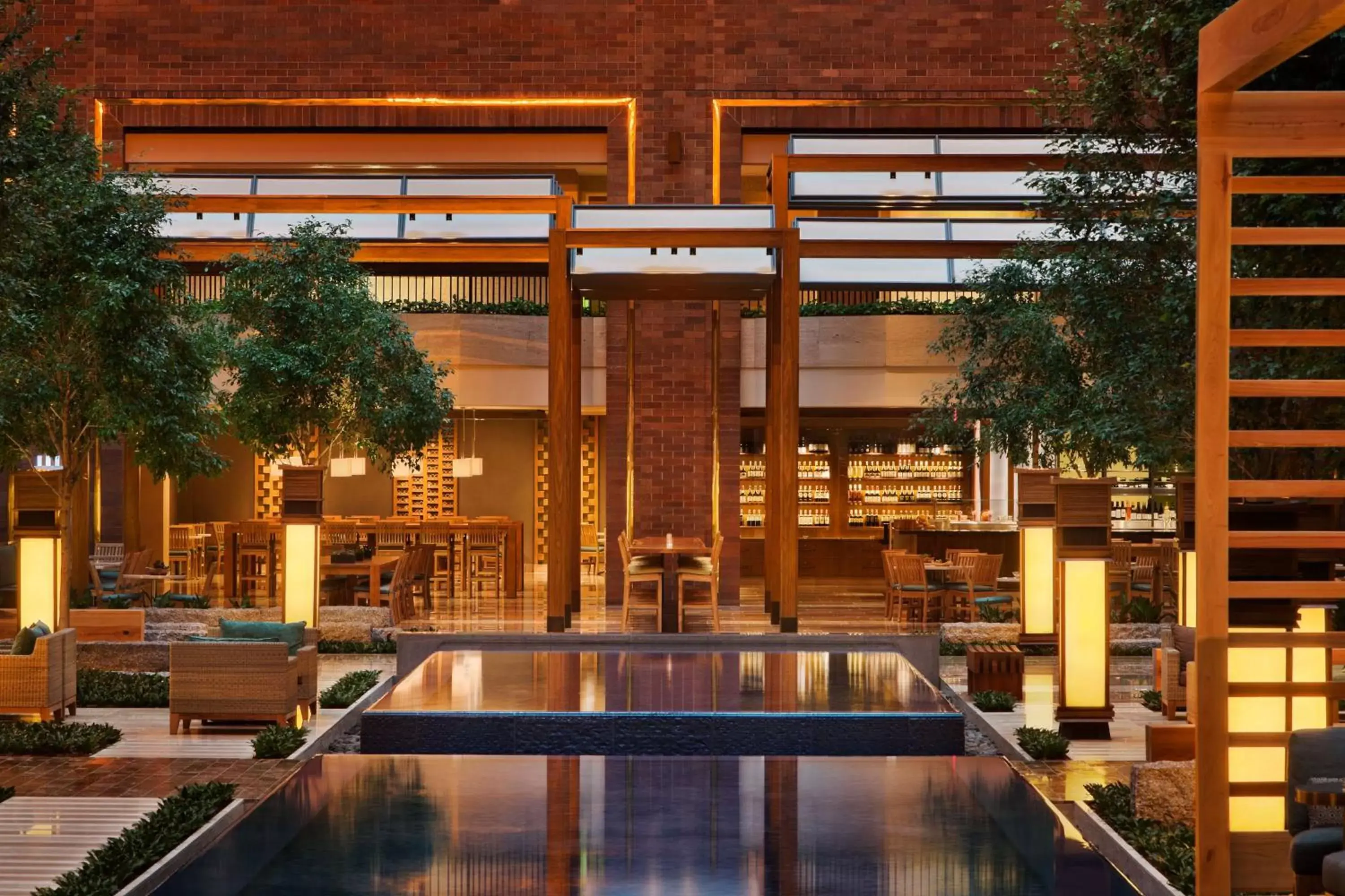 Lobby or reception in Hilton Anatole