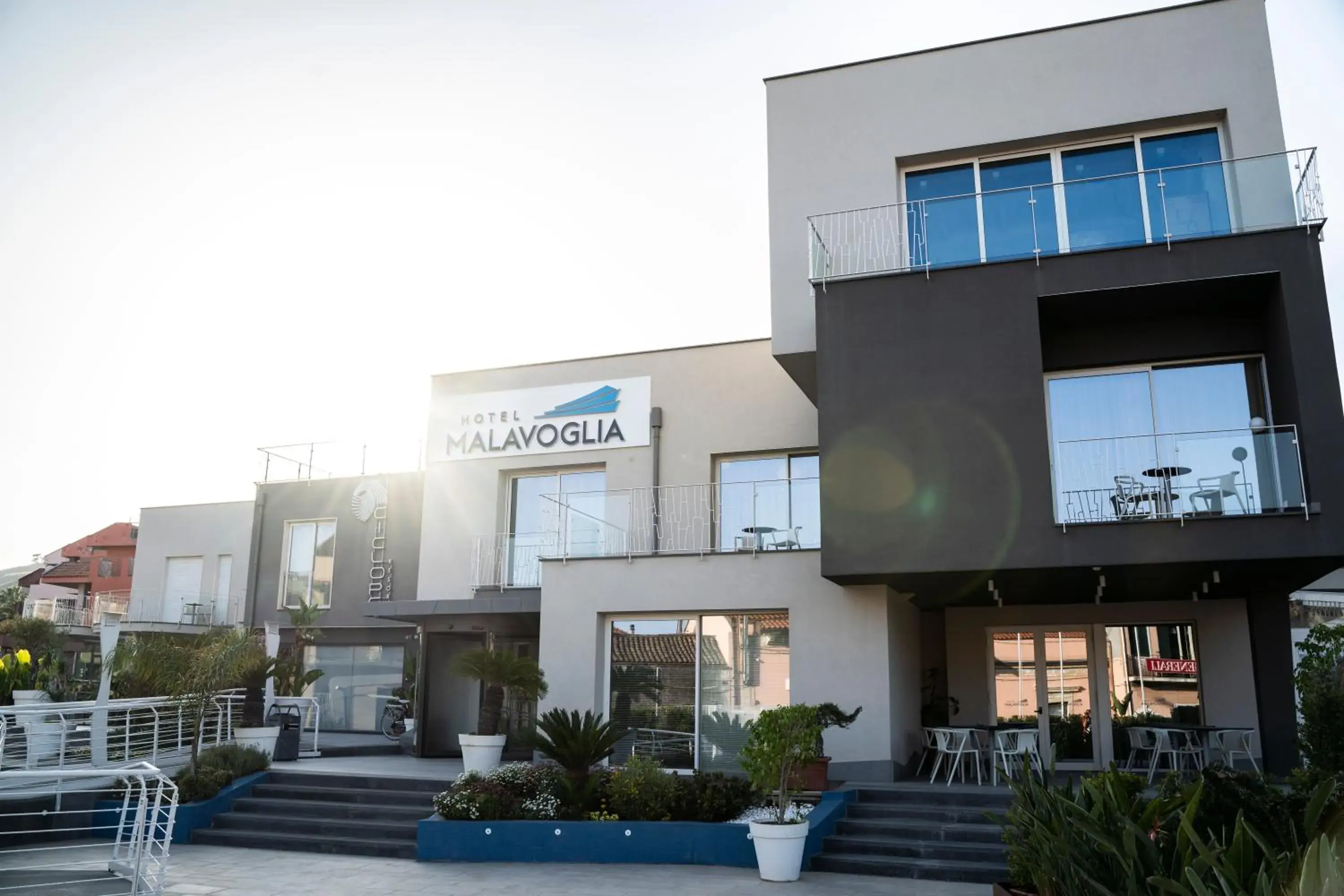 Facade/entrance, Property Building in Hotel Malavoglia