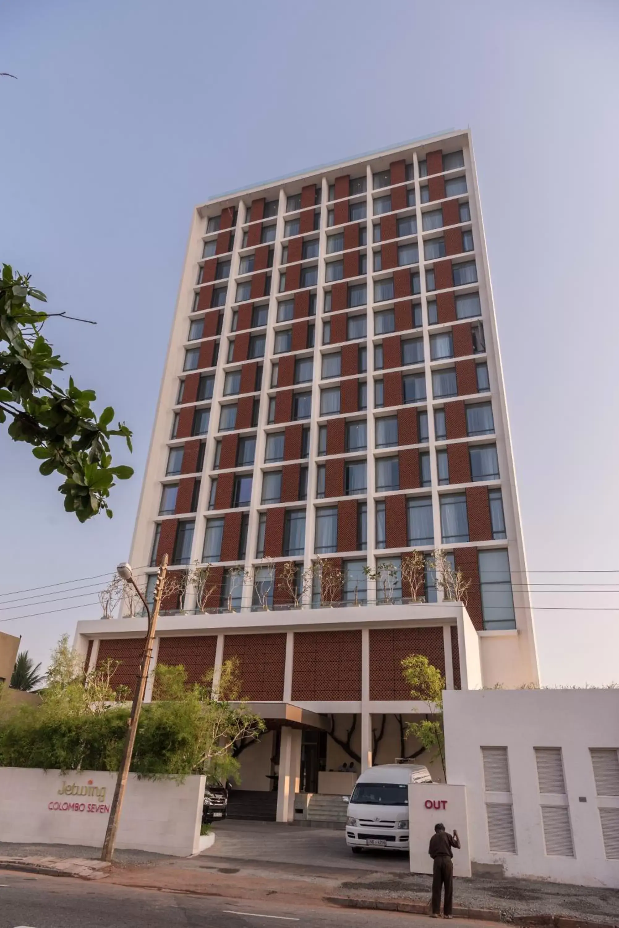 Property Building in Jetwing Colombo Seven
