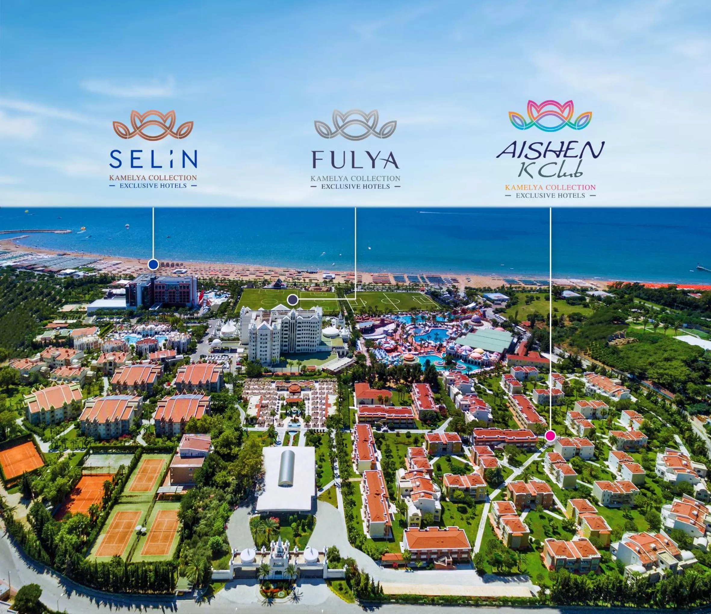 Bird's eye view in Kamelya Selin Hotel Luxury Resort & SPA