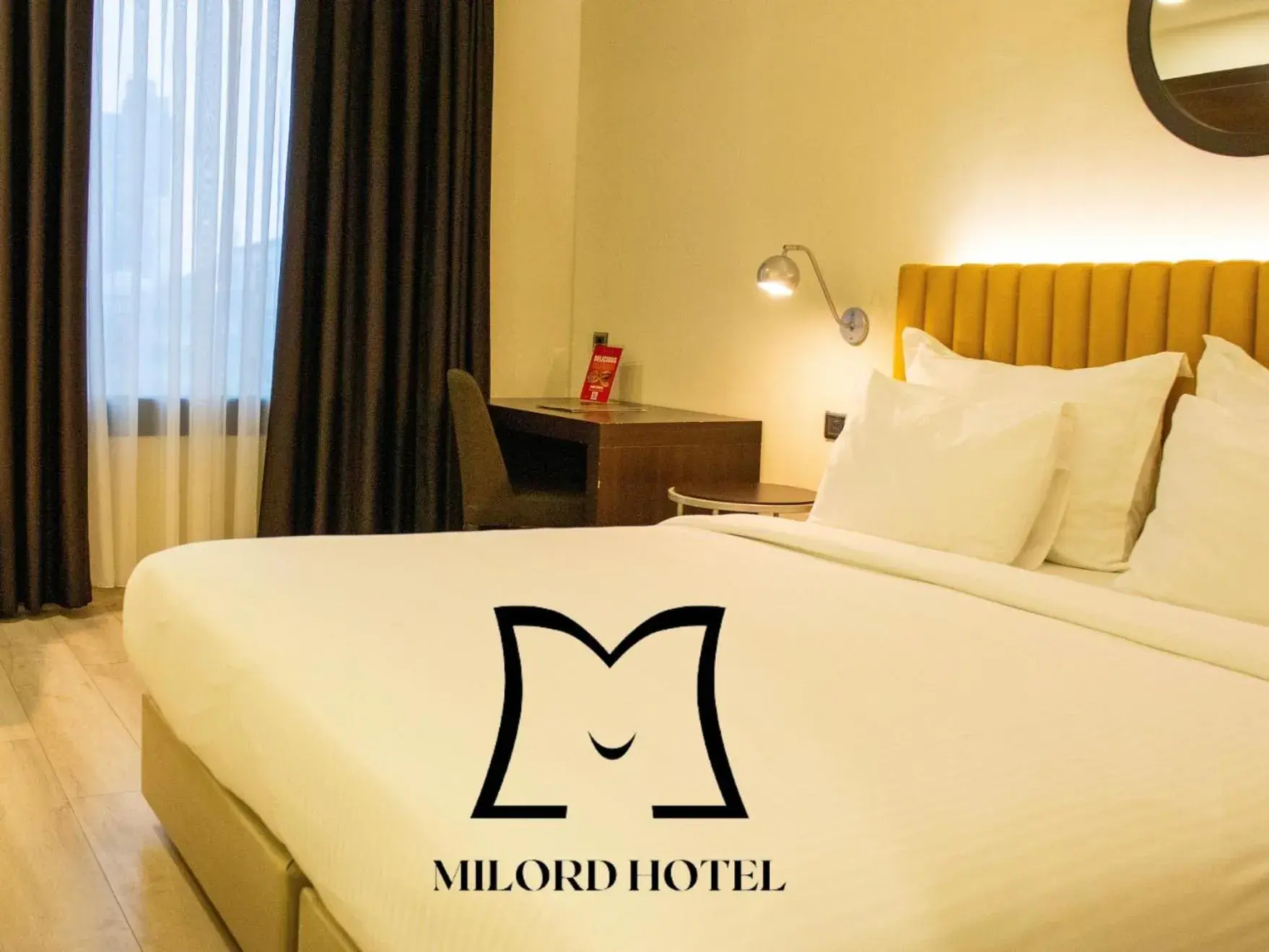 Bed in Milord Hotel