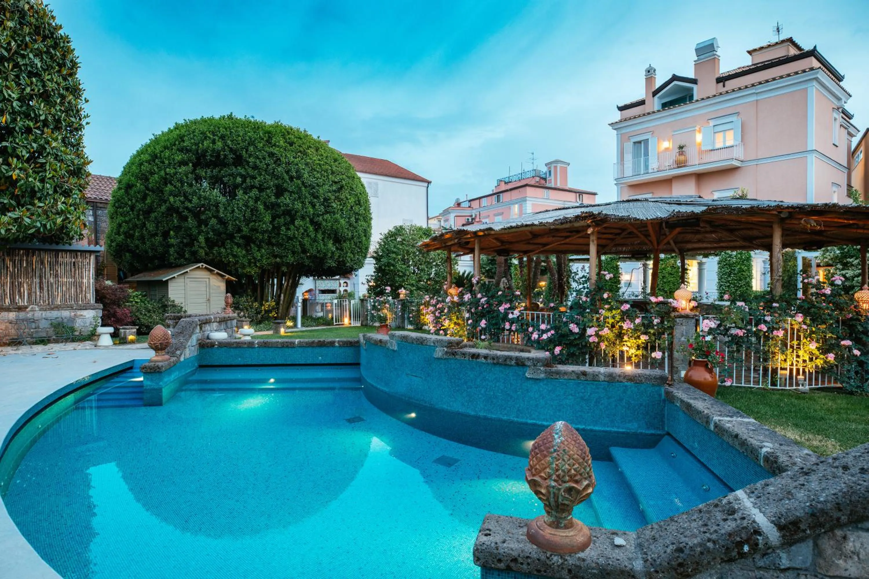 Swimming pool in Boutique Hotel Don Alfonso 1890