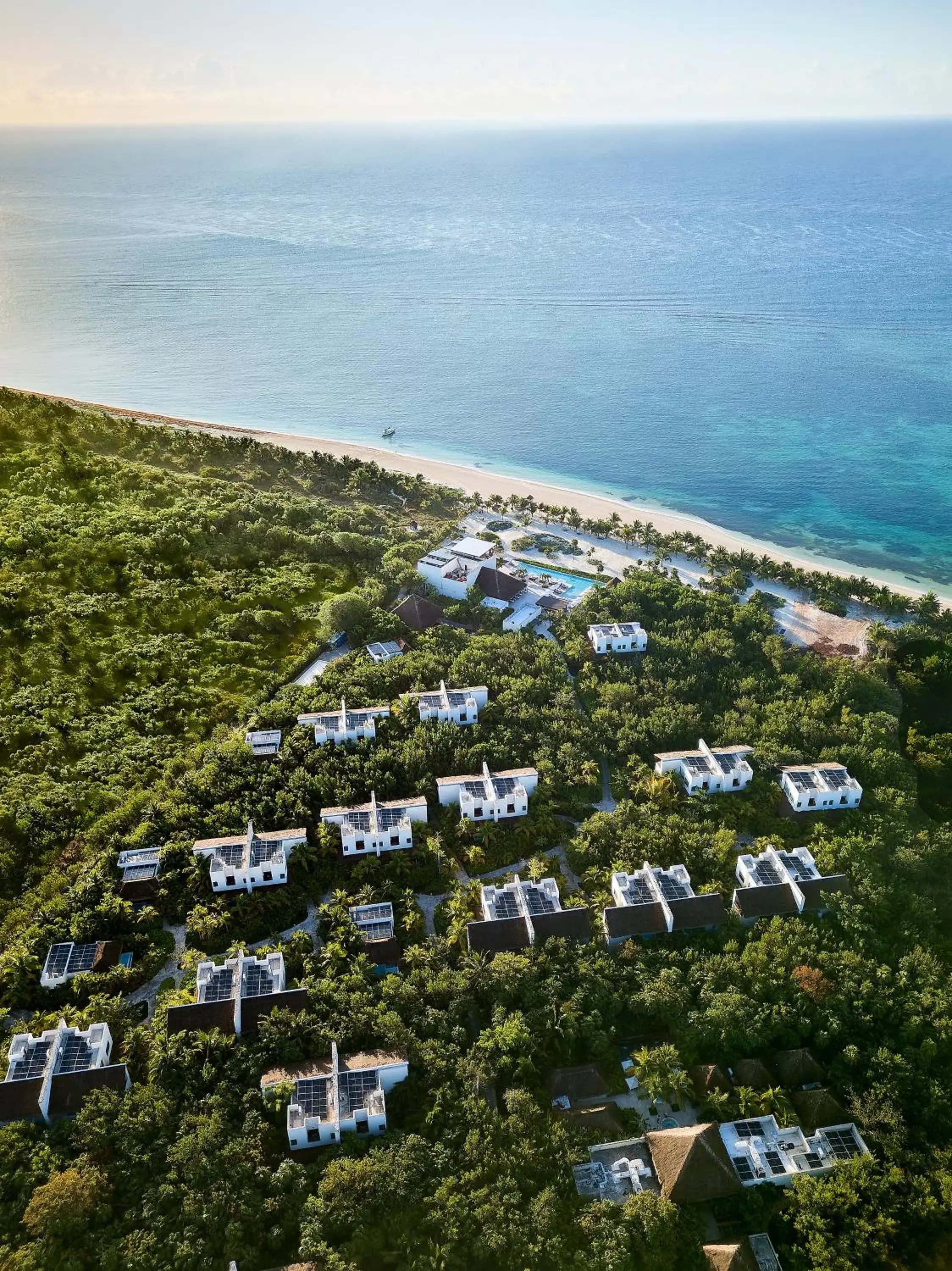 Natural landscape, Bird's-eye View in Chablé Maroma