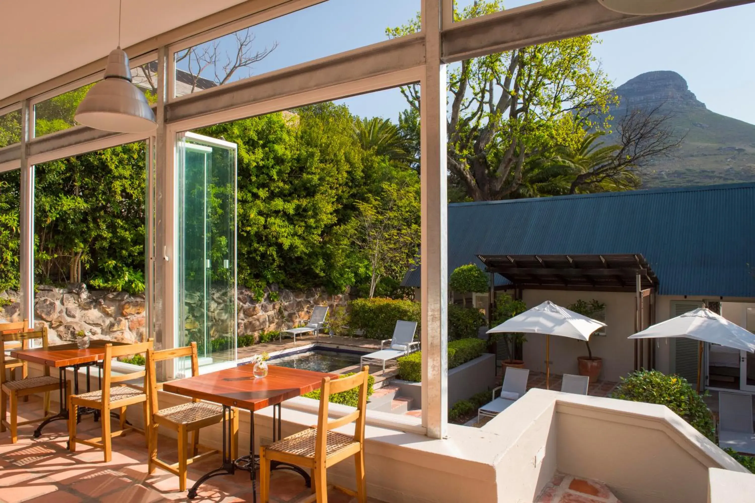 Patio, Mountain View in Four Rosmead Boutique Guesthouse