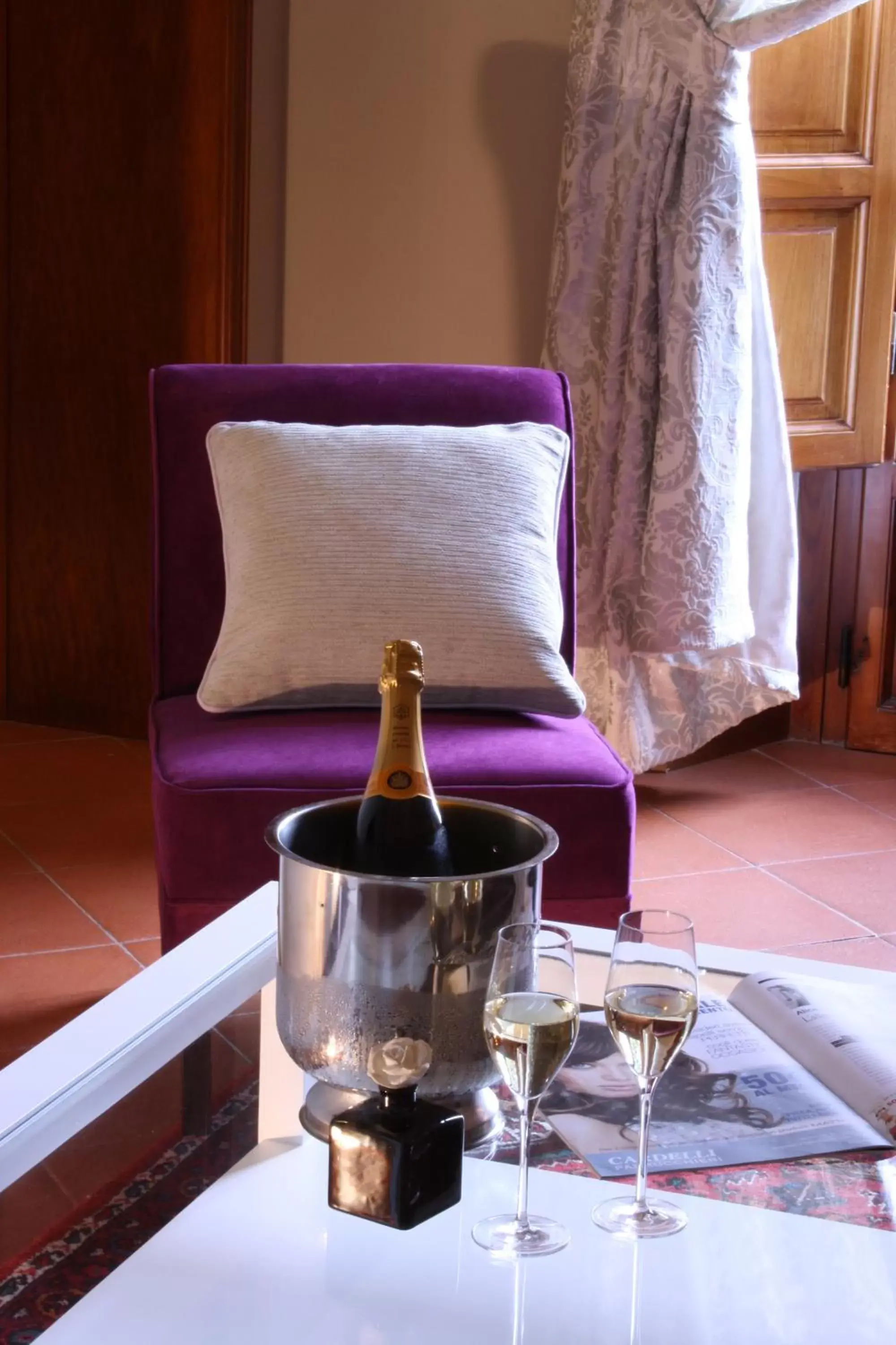 Decorative detail, Drinks in Hotel Villa Cappugi