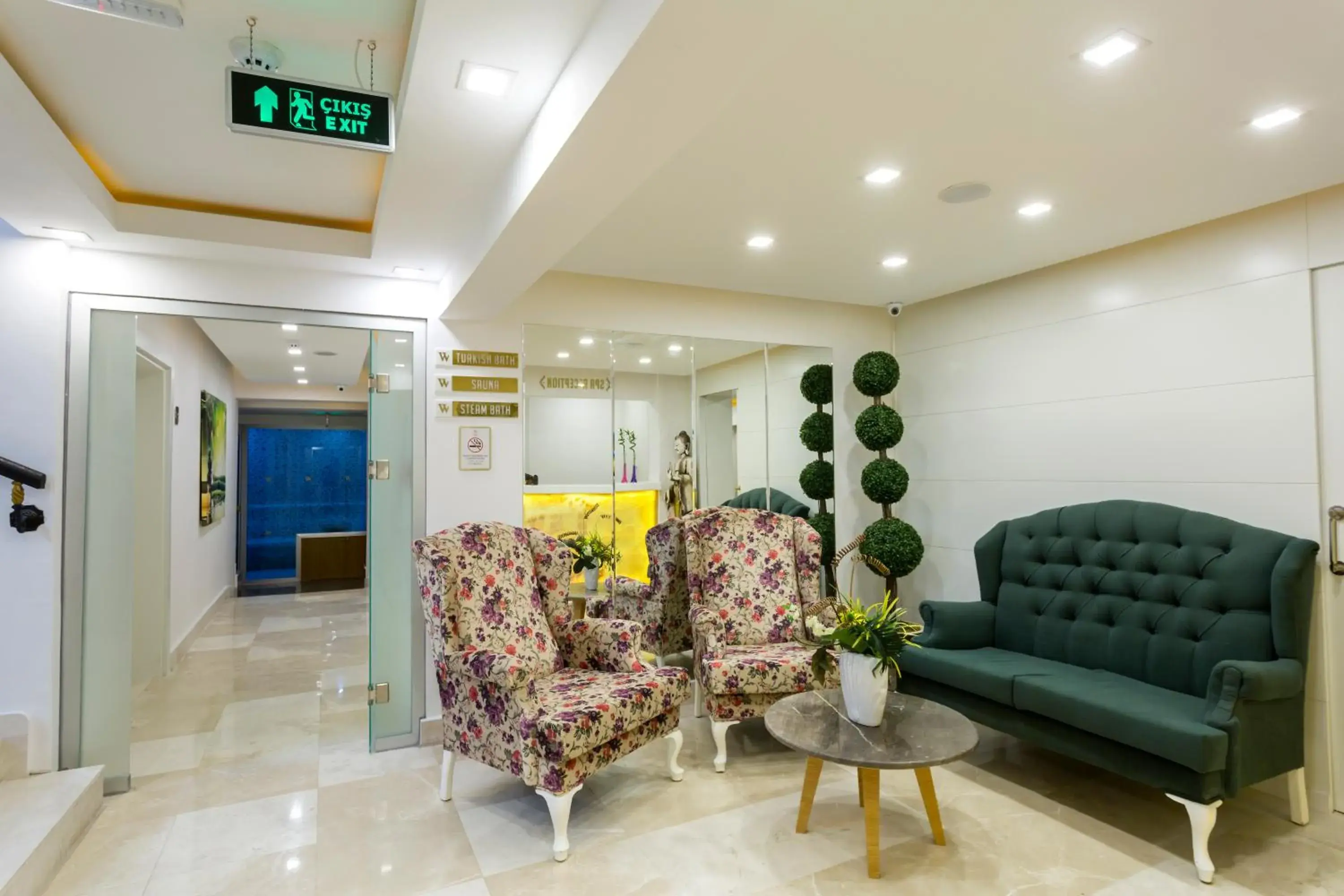 Lobby or reception, Lobby/Reception in Wise Hotel & Spa - Adults Only