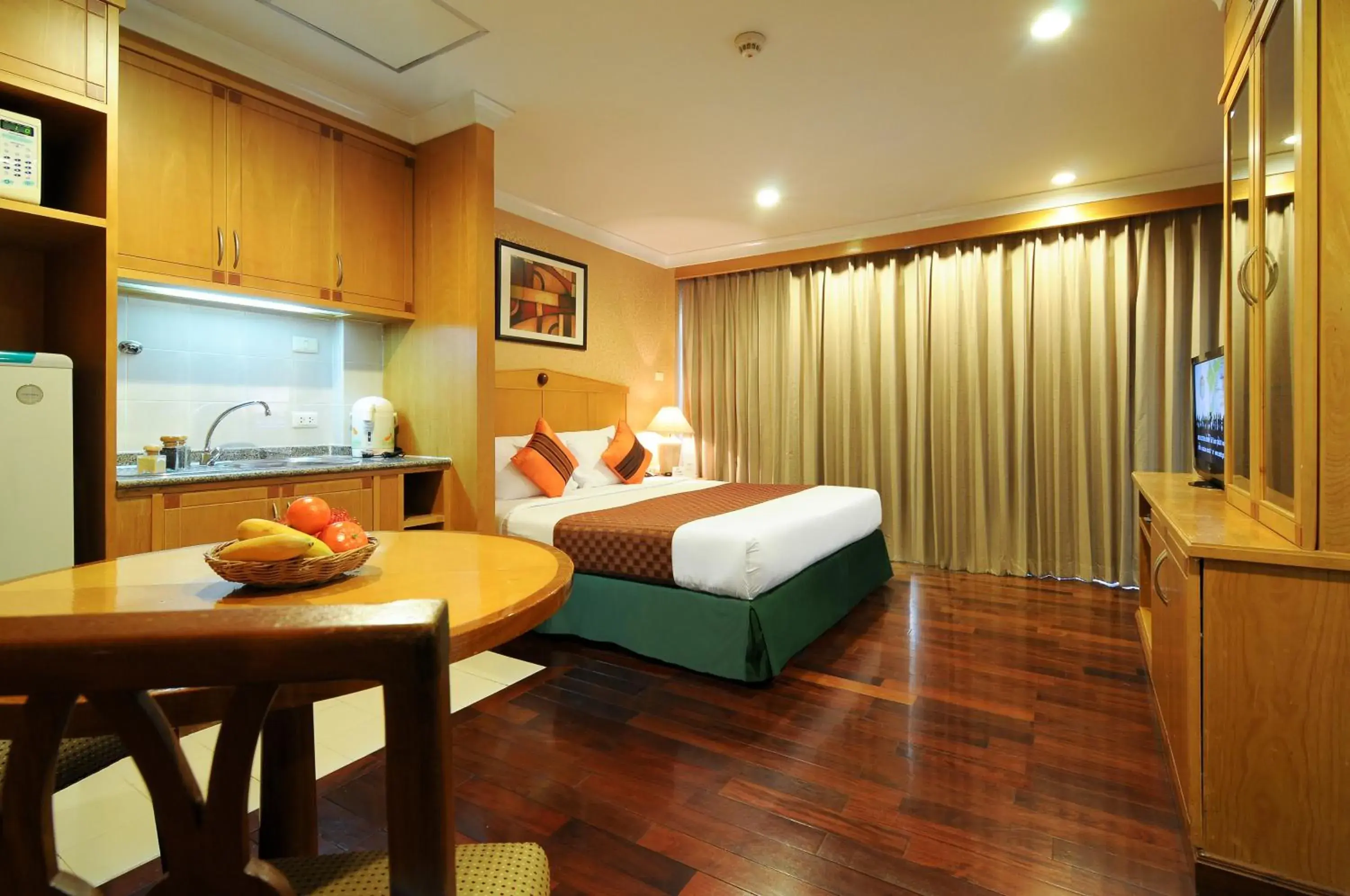 Bedroom in Admiral Suites Bangkok