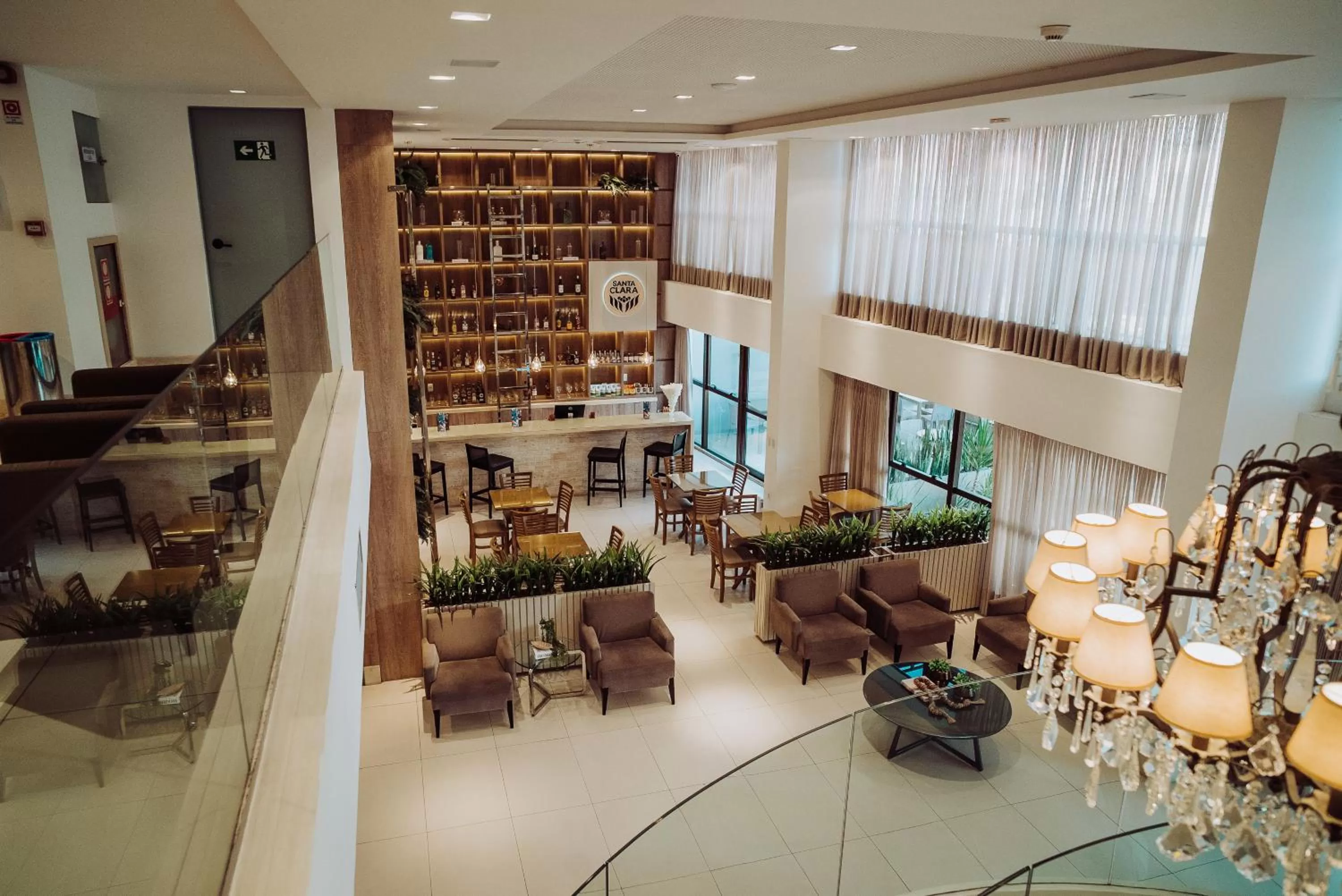 Lounge or bar in Manaíra Hotel