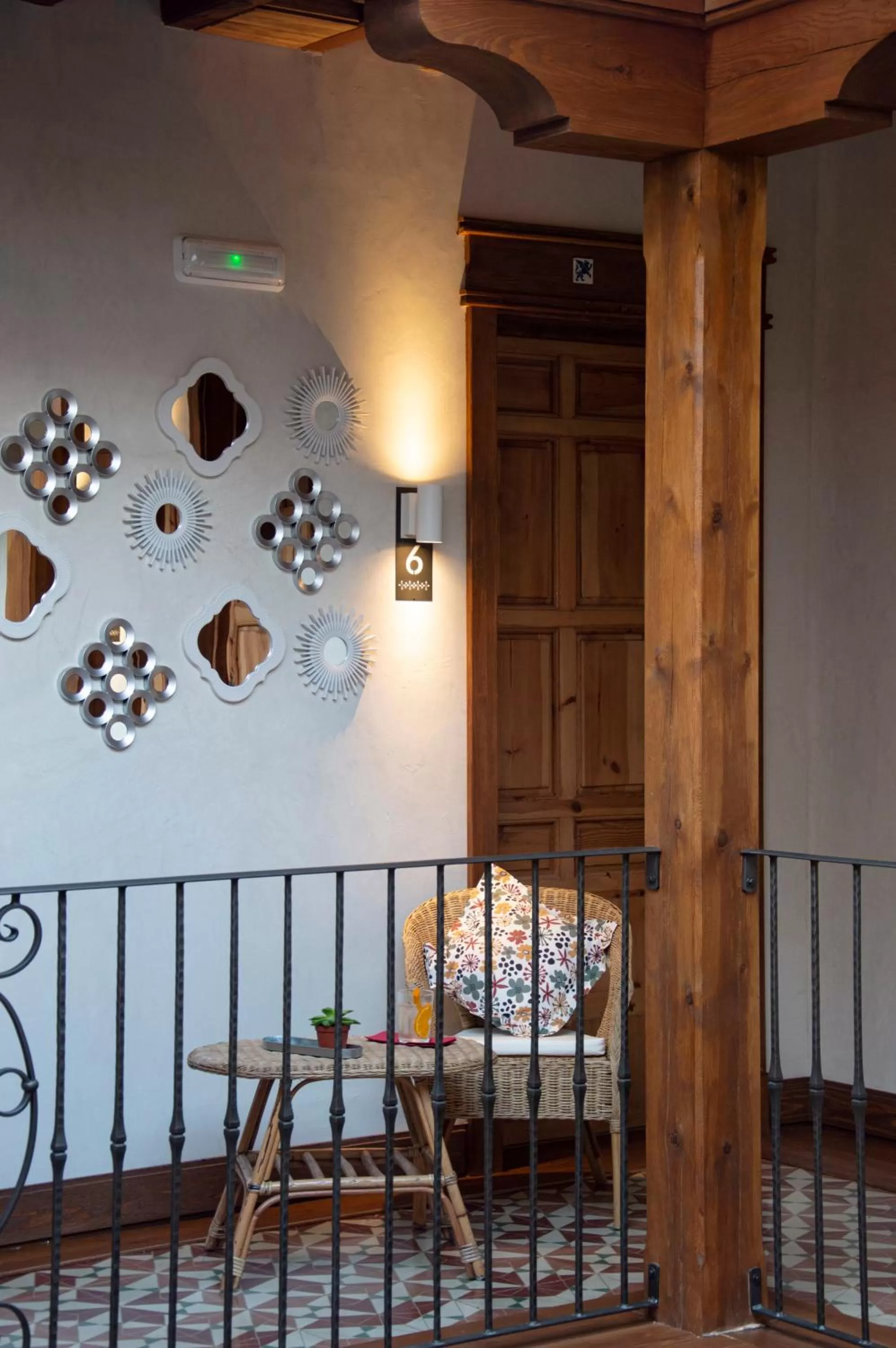 Patio in La Casa del Médico Hostería Rural