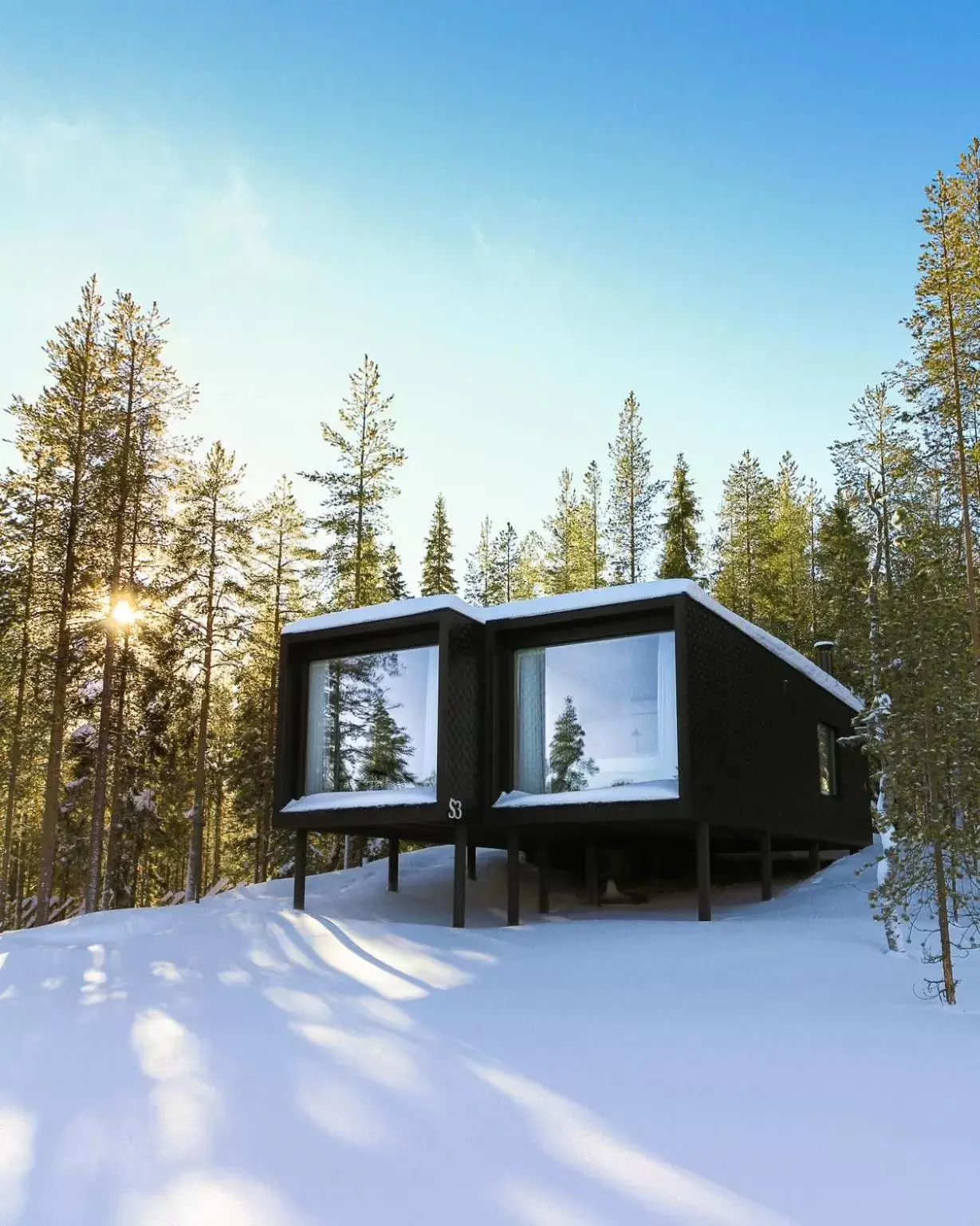 Property Building in Arctic TreeHouse Hotel