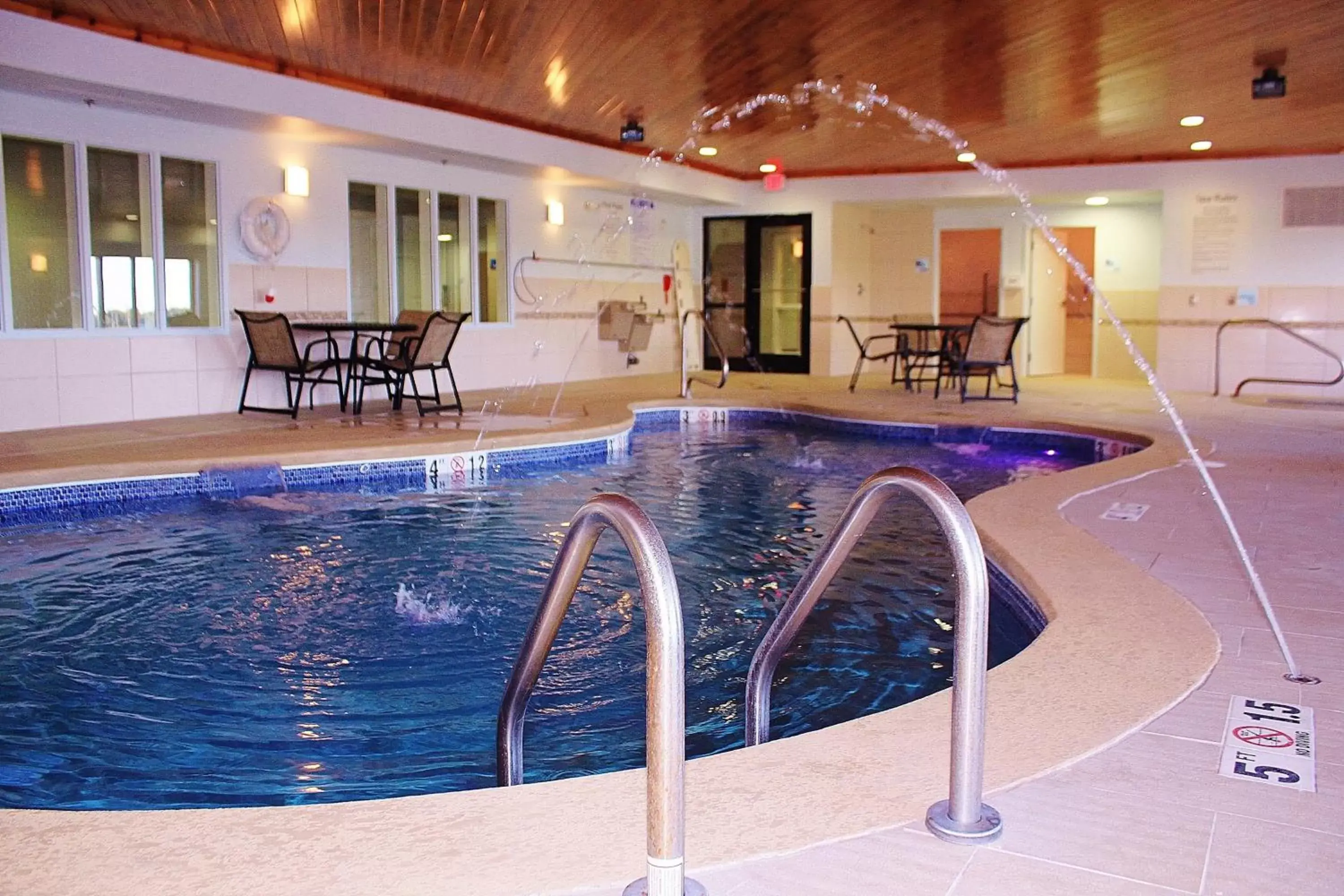 Swimming Pool in Holiday Inn Express & Suites Greenfield, an IHG Hotel