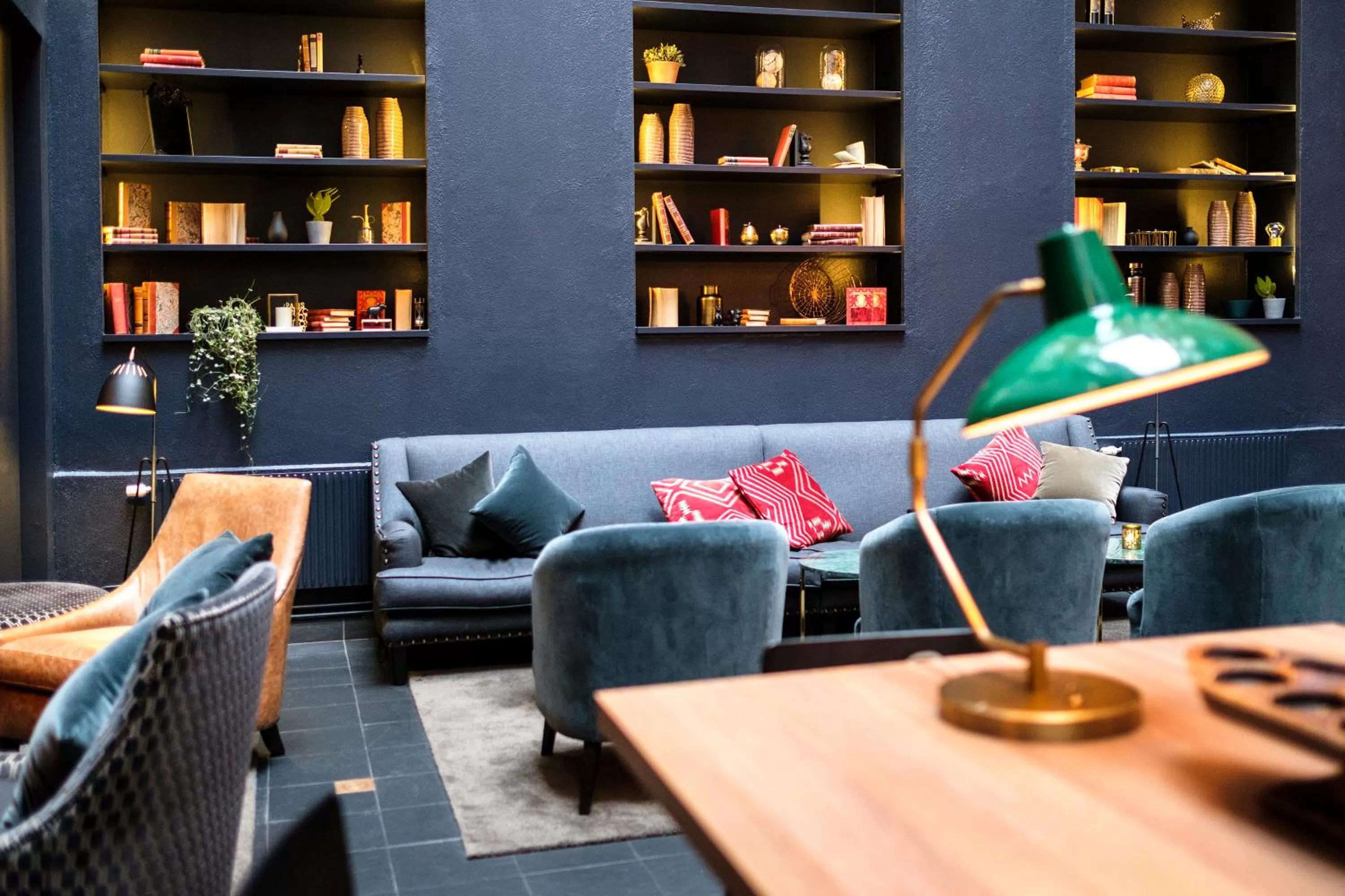 Communal lounge/ TV room in Home Hotel Temperance