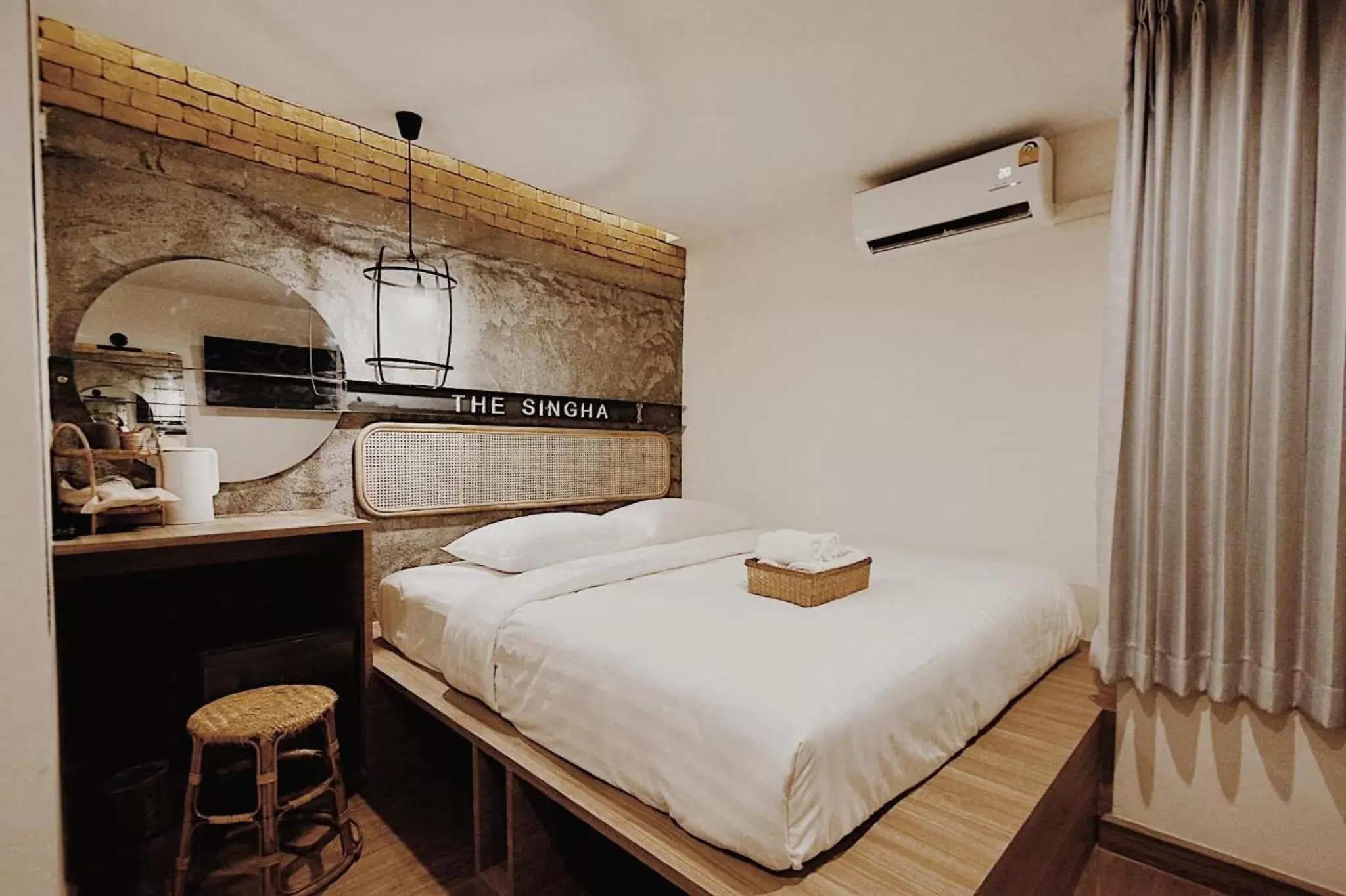 Bedroom, Bed in The Singha Hotel - Korat