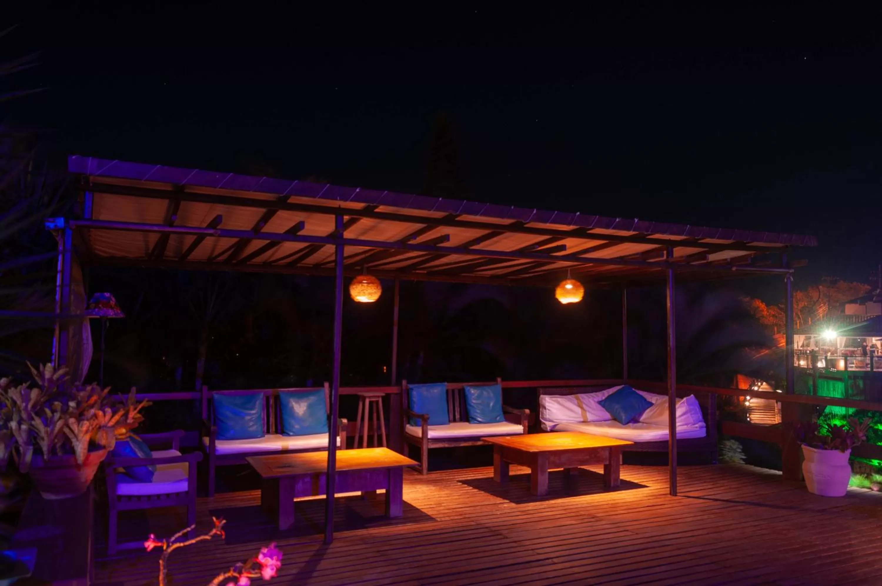 Patio in Aguabúzios Hotel