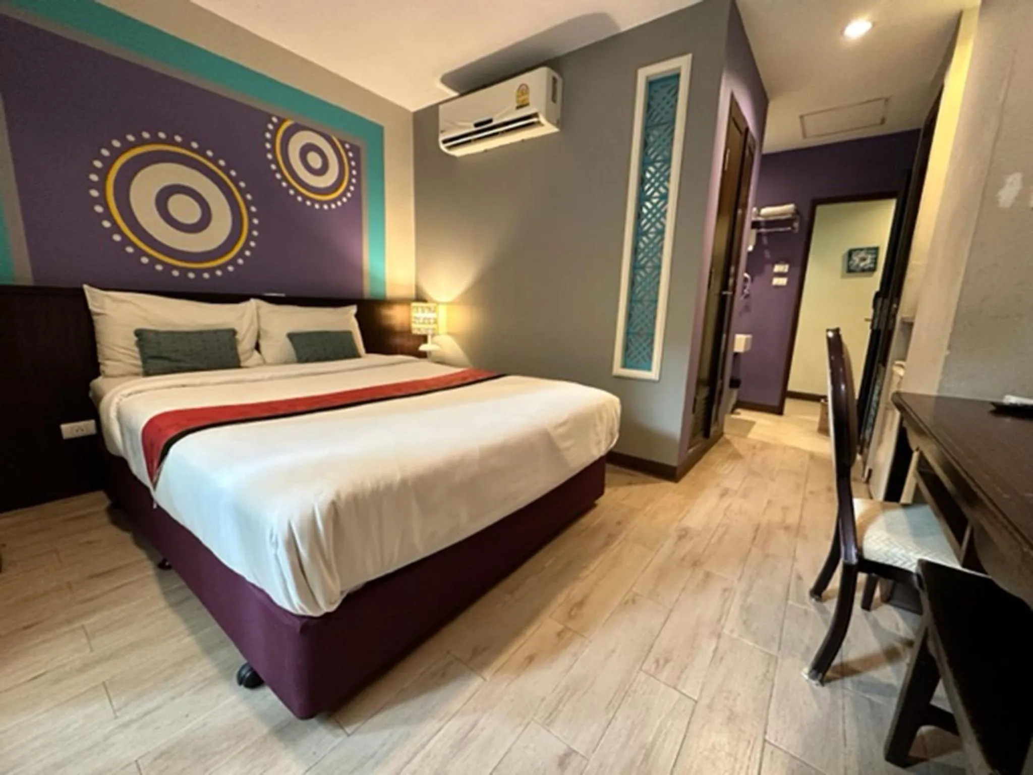 Bed in Sawasdee Hotel @ Sukhumvit Soi 8