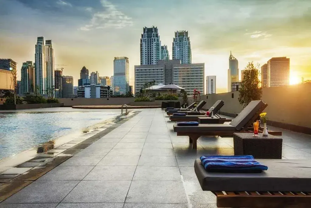 Nearby landmark, Swimming Pool in Royal Kuningan Hotel