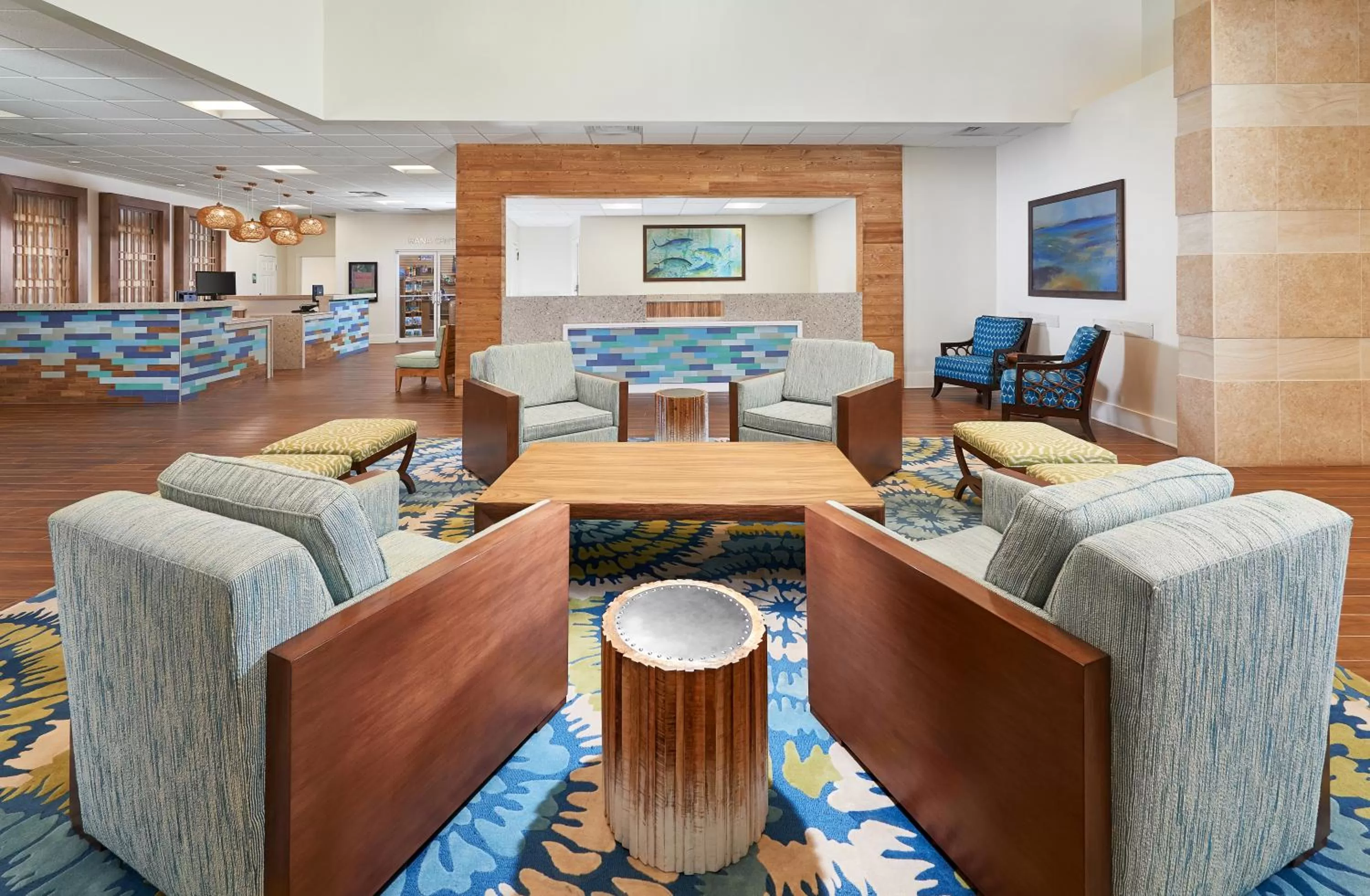 Lobby or reception in Hilton Vacation Club Aqua Sol Orlando West