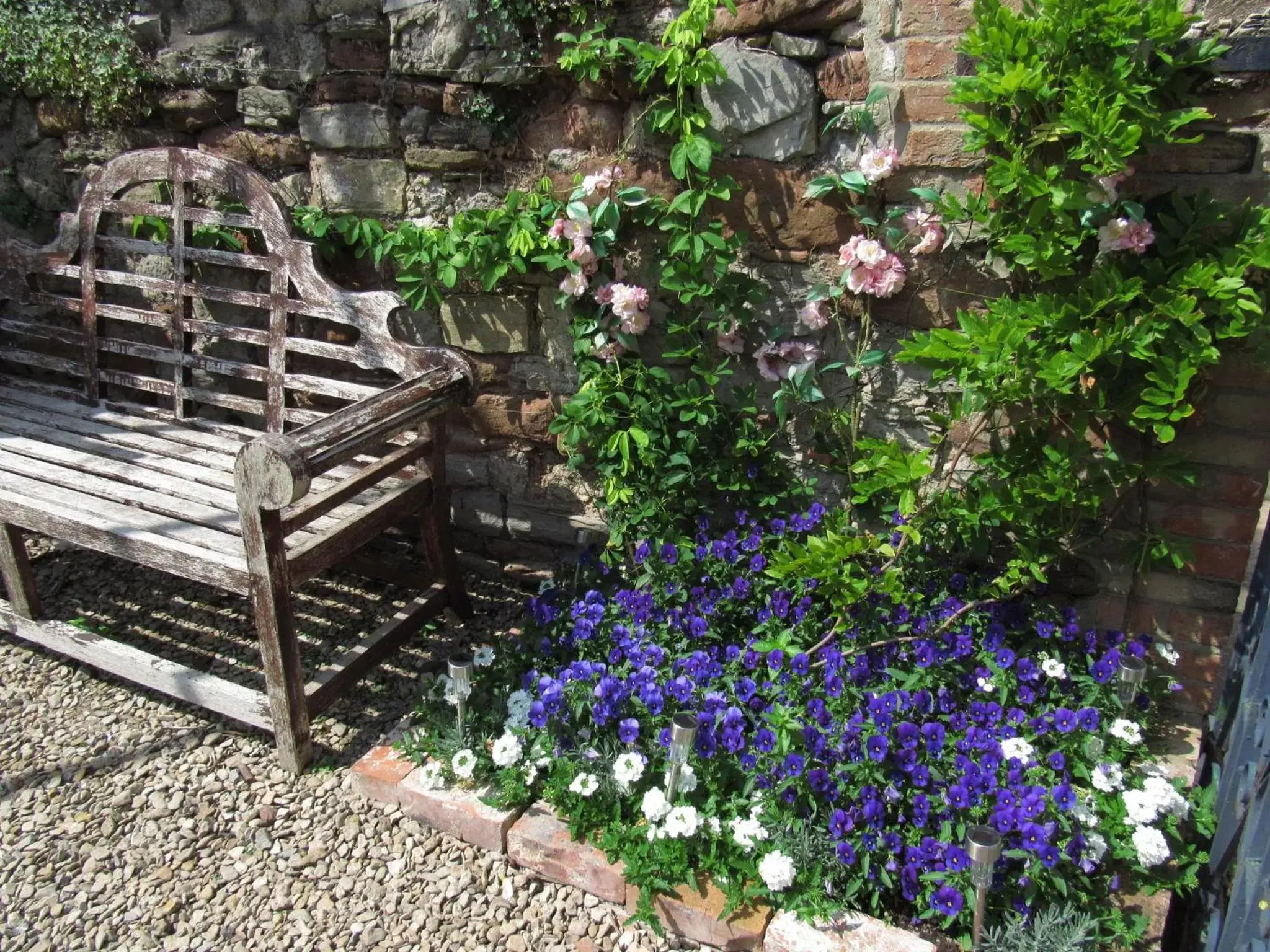 Patio in The Old Vicarage Hotel & Restaurant