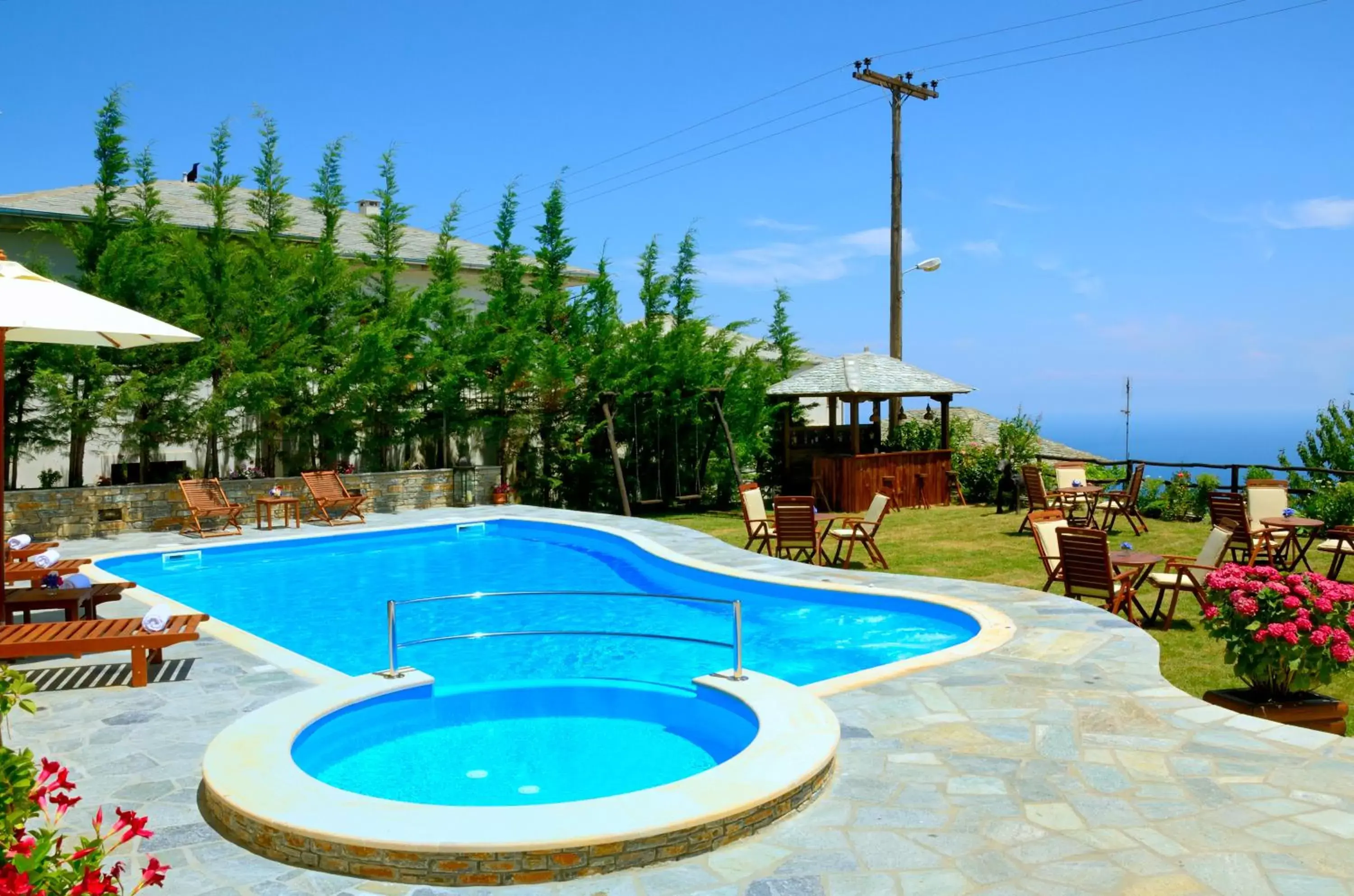 Swimming Pool in Hotel Zagora