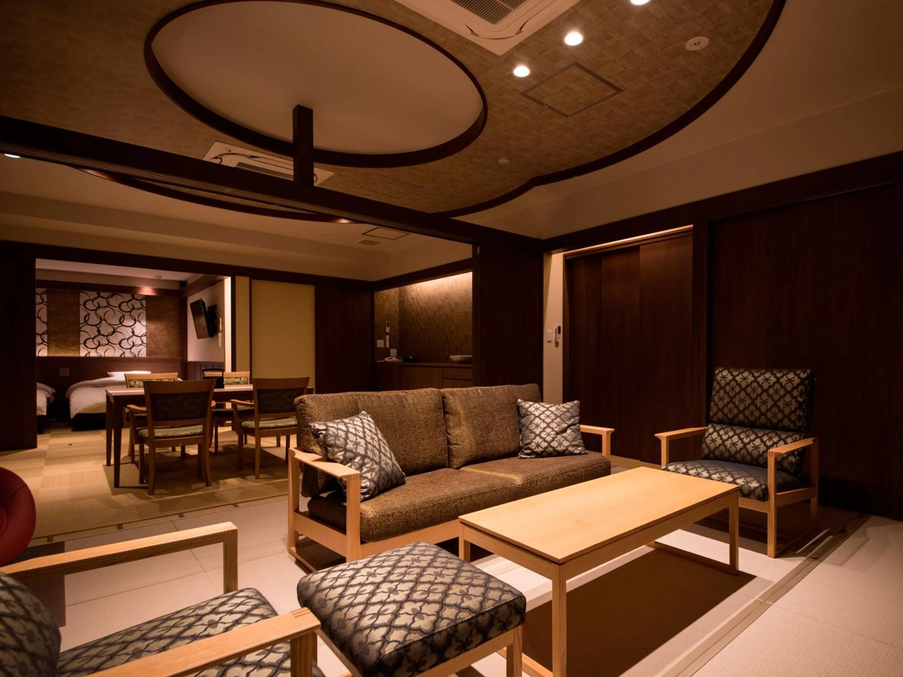 Living room in Okuno Hosomichi