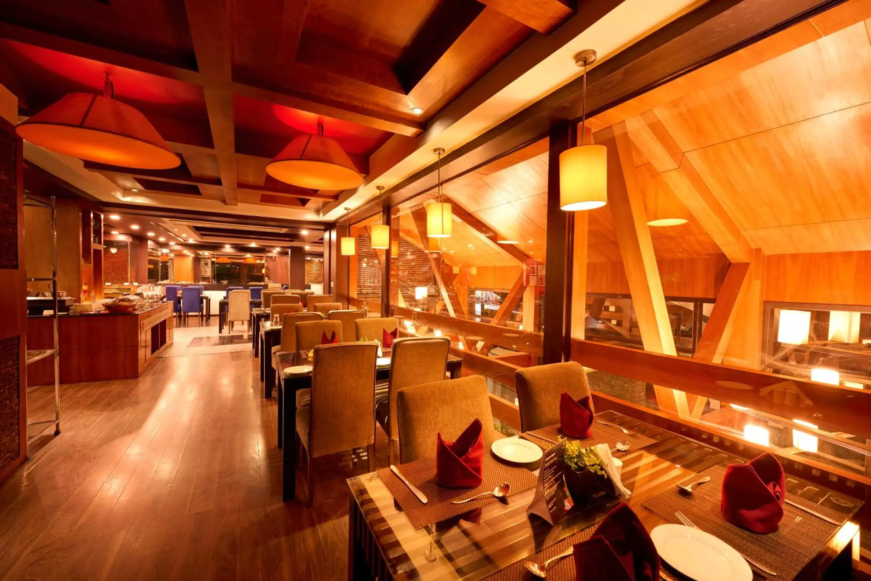 Restaurant/Places to Eat in Renest River Country Resort Manali