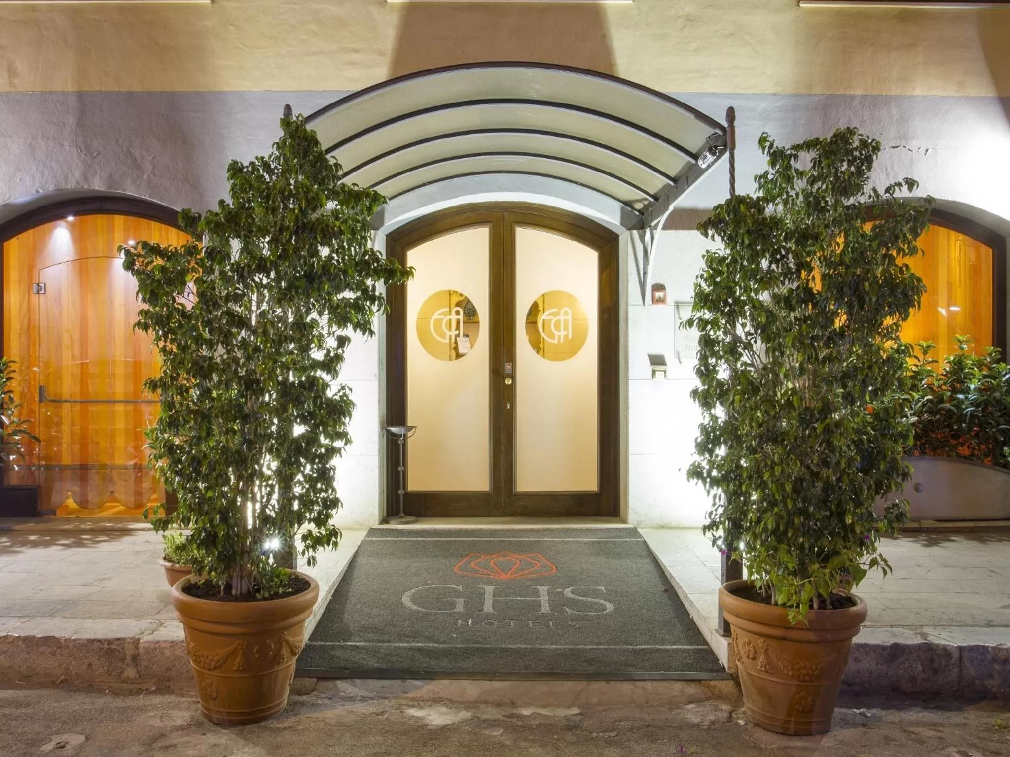 Facade/entrance in Hotel Vecchio Borgo