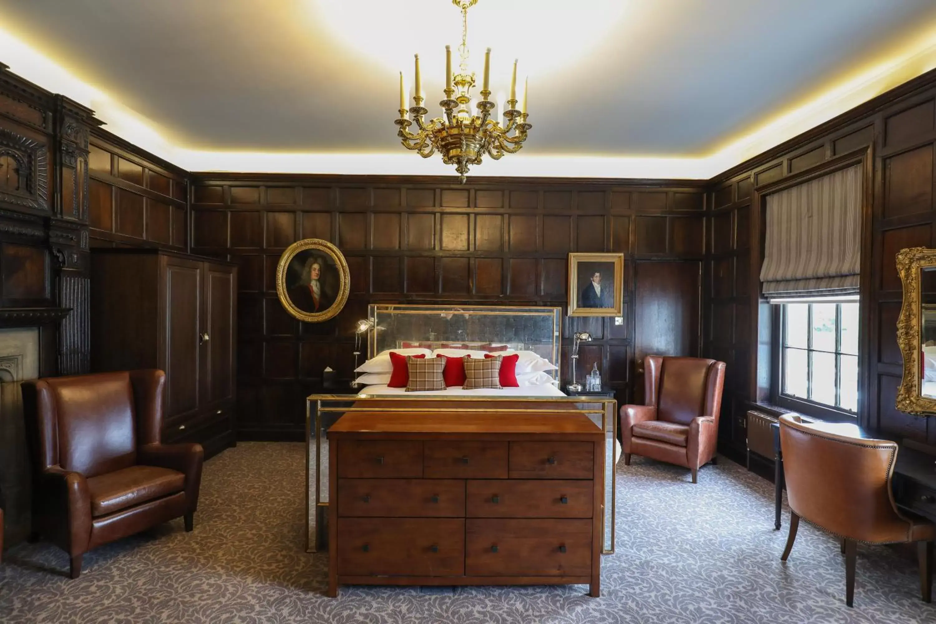 Bedroom, Seating Area in Hotel du Vin Cannizaro House Wimbledon