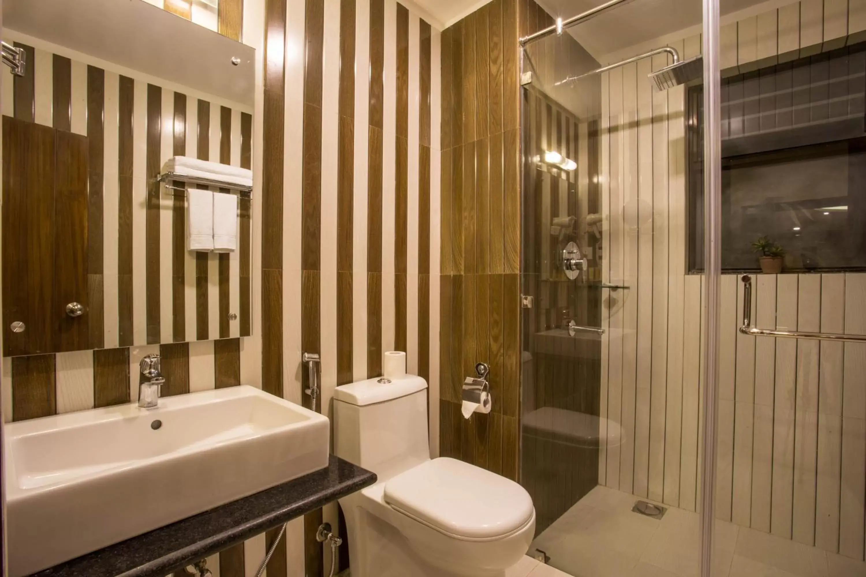 Bathroom in Yatri Suites and Spa