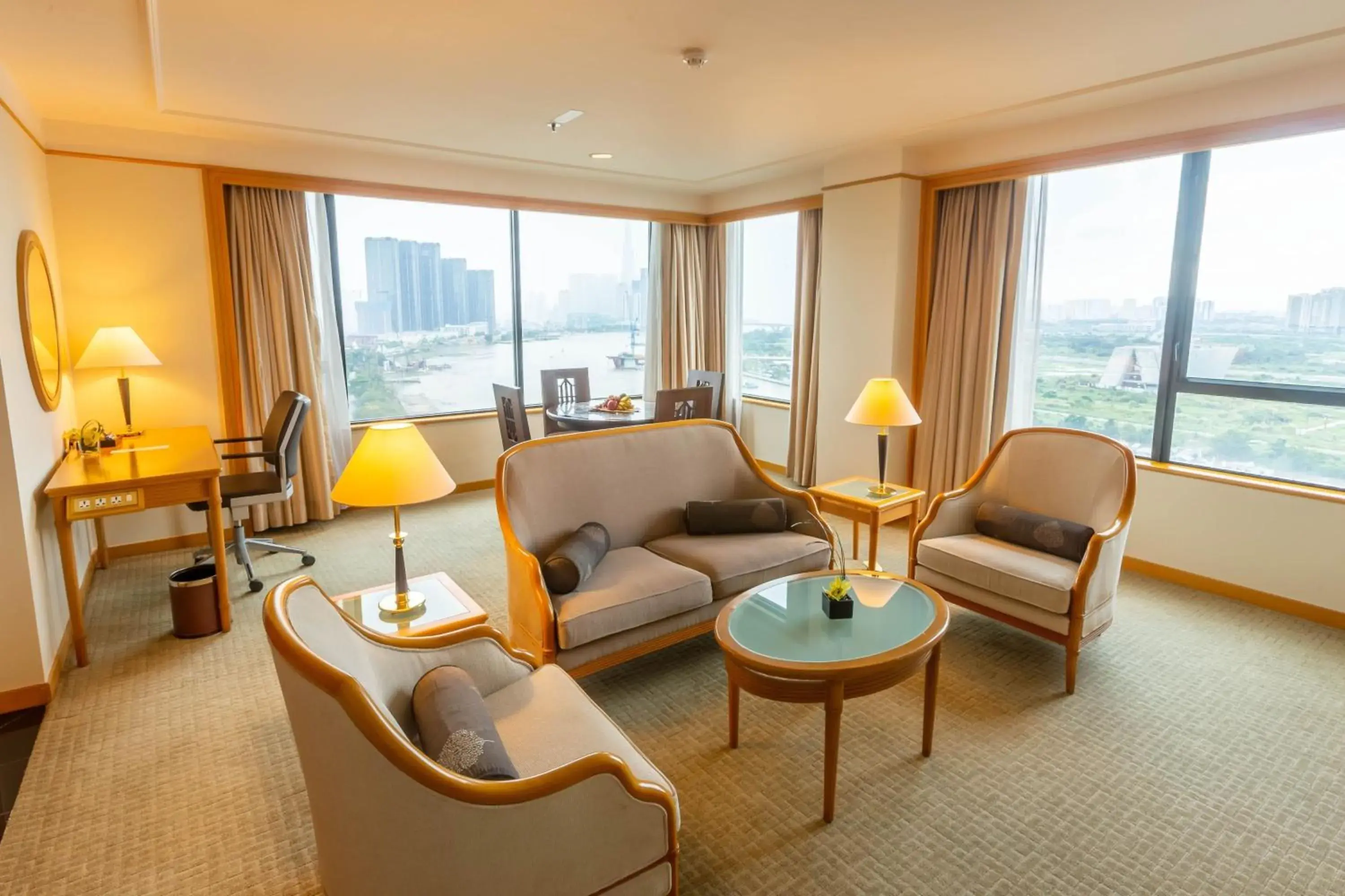 Living room, Seating Area in Renaissance Riverside Hotel Saigon