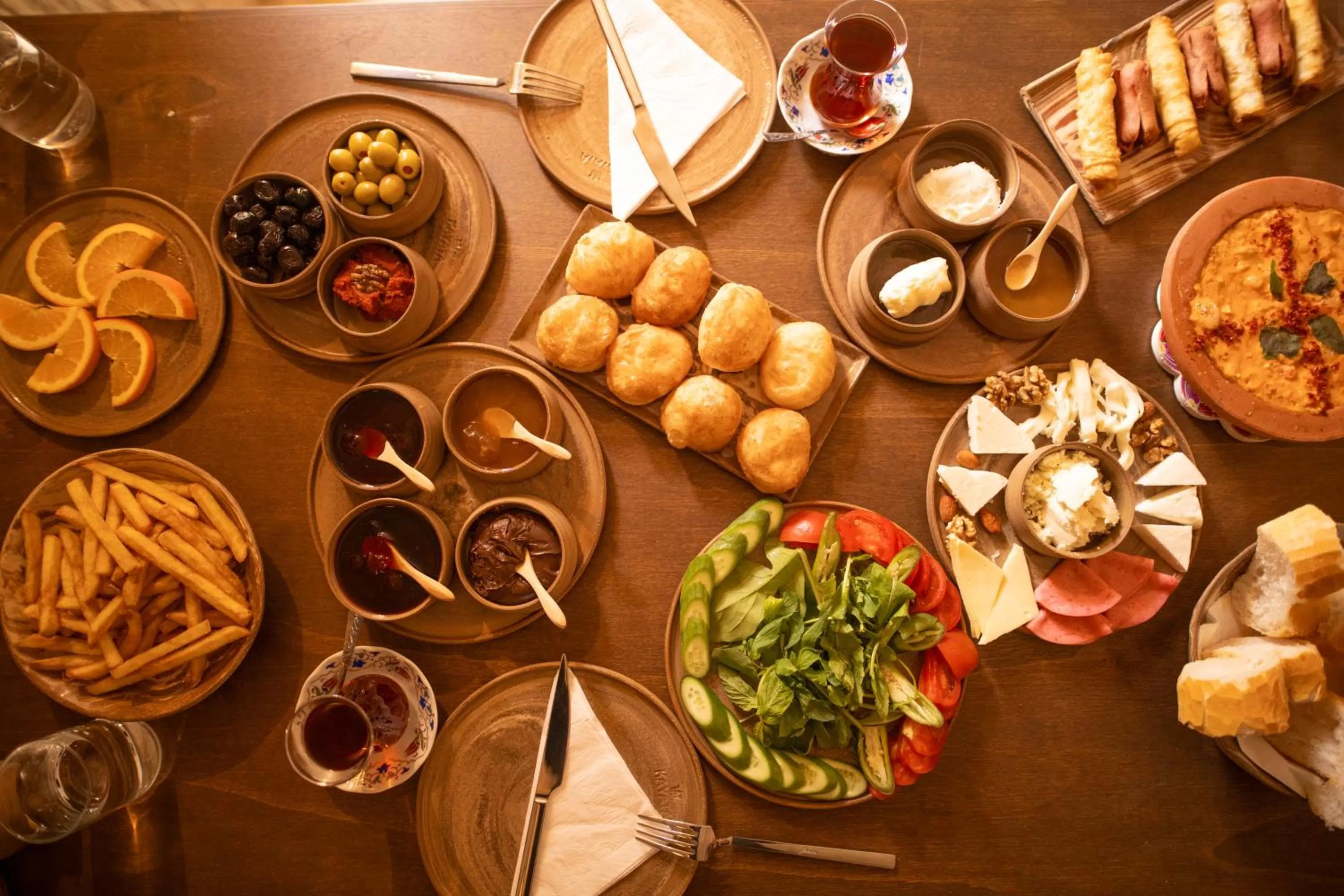 Food and drinks in Kayata Cave Suites Special Class