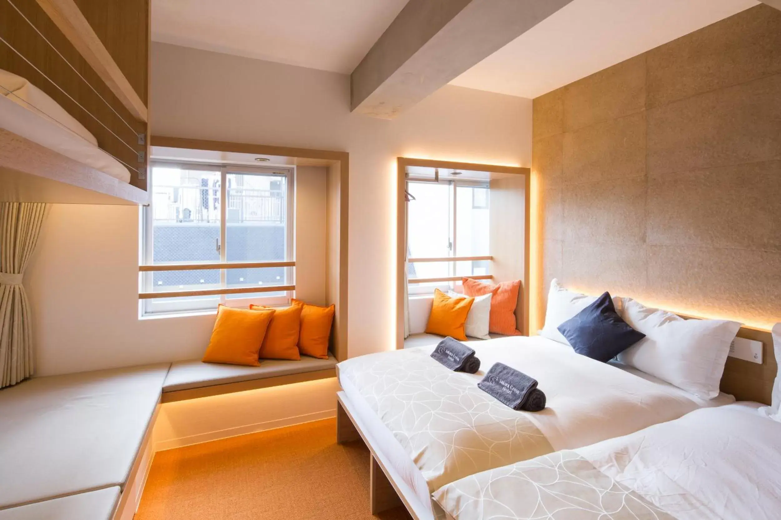 Family Room with Balcony - High Floor in Sakura Cross Hotel Ueno Okachimachi Family Room with Balcony - High Floor in Sakura Cross Hotel Ueno Okachimachi