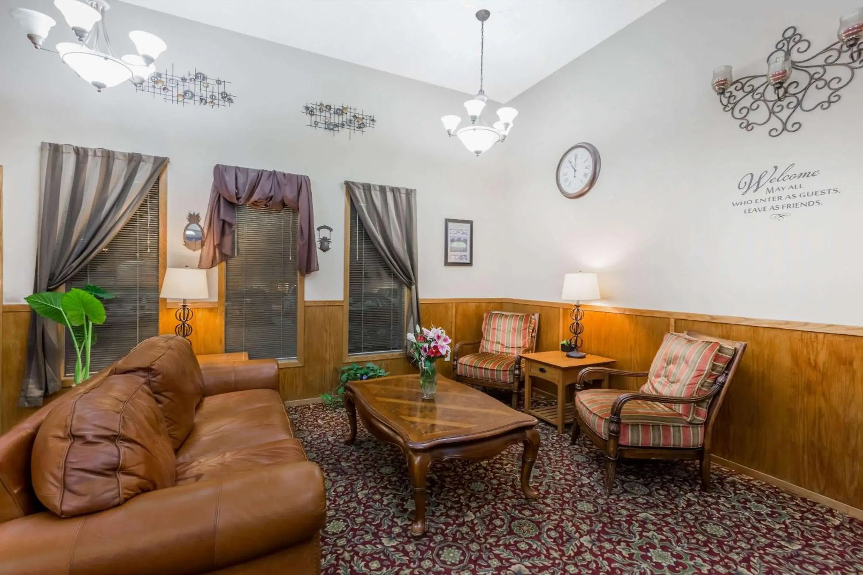 Lobby or reception in Super 8 by Wyndham Manhattan KS Lobby or reception in Super 8 by Wyndham Manhattan KS